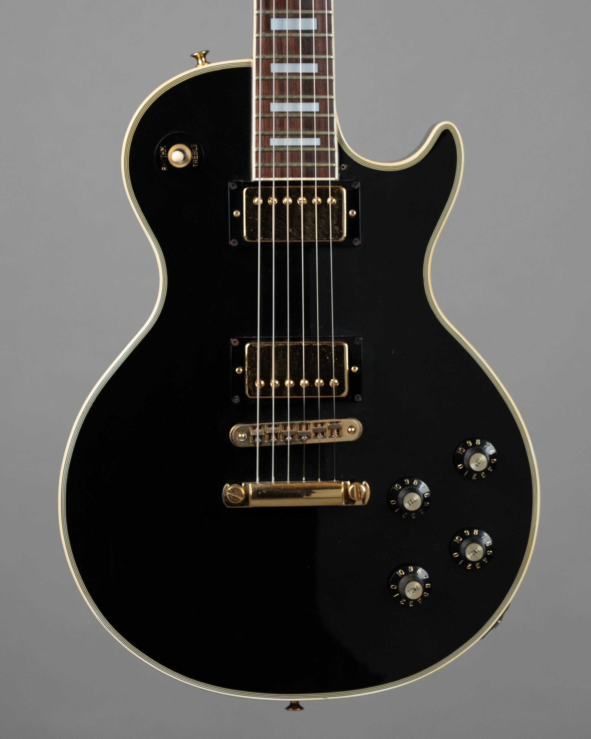1978 Greco EG-500 Les Paul (Japan, Black, Deluxe Gig Bag)