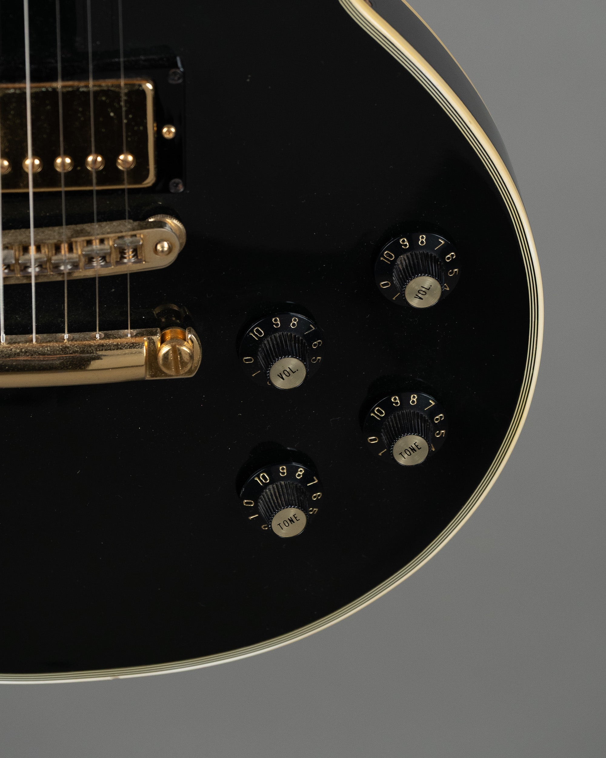 1978 Greco EG-500 Les Paul (Japan, Black, Deluxe Gig Bag)