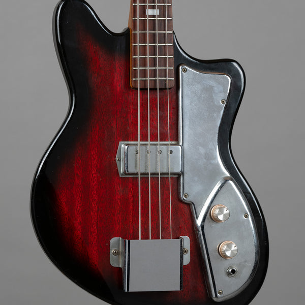 c1960s Guyatone EB-4 Bass (Japan, Redburst, OHSC)
