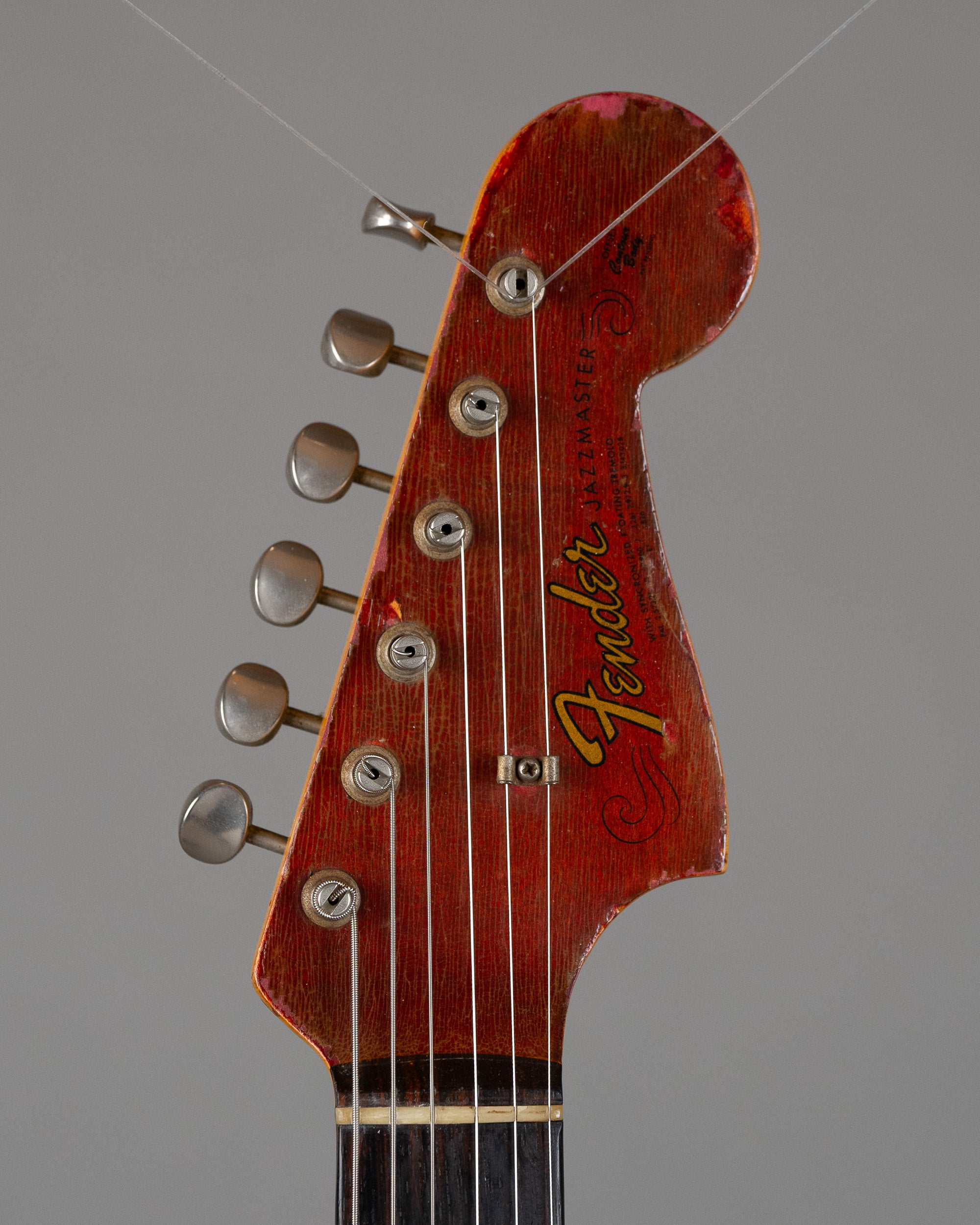 1962 Fender Jazzmaster (USA, Red Stain, HSC)