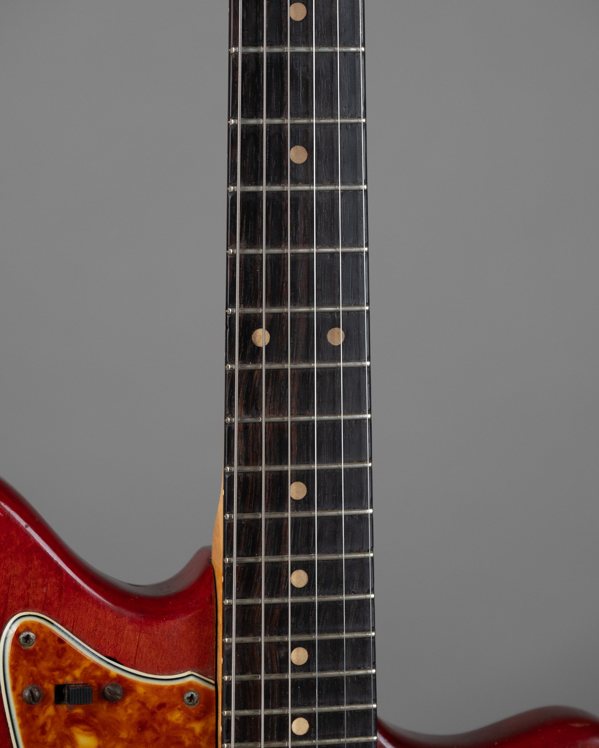 1962 Fender Jazzmaster (USA, Red Stain, HSC)