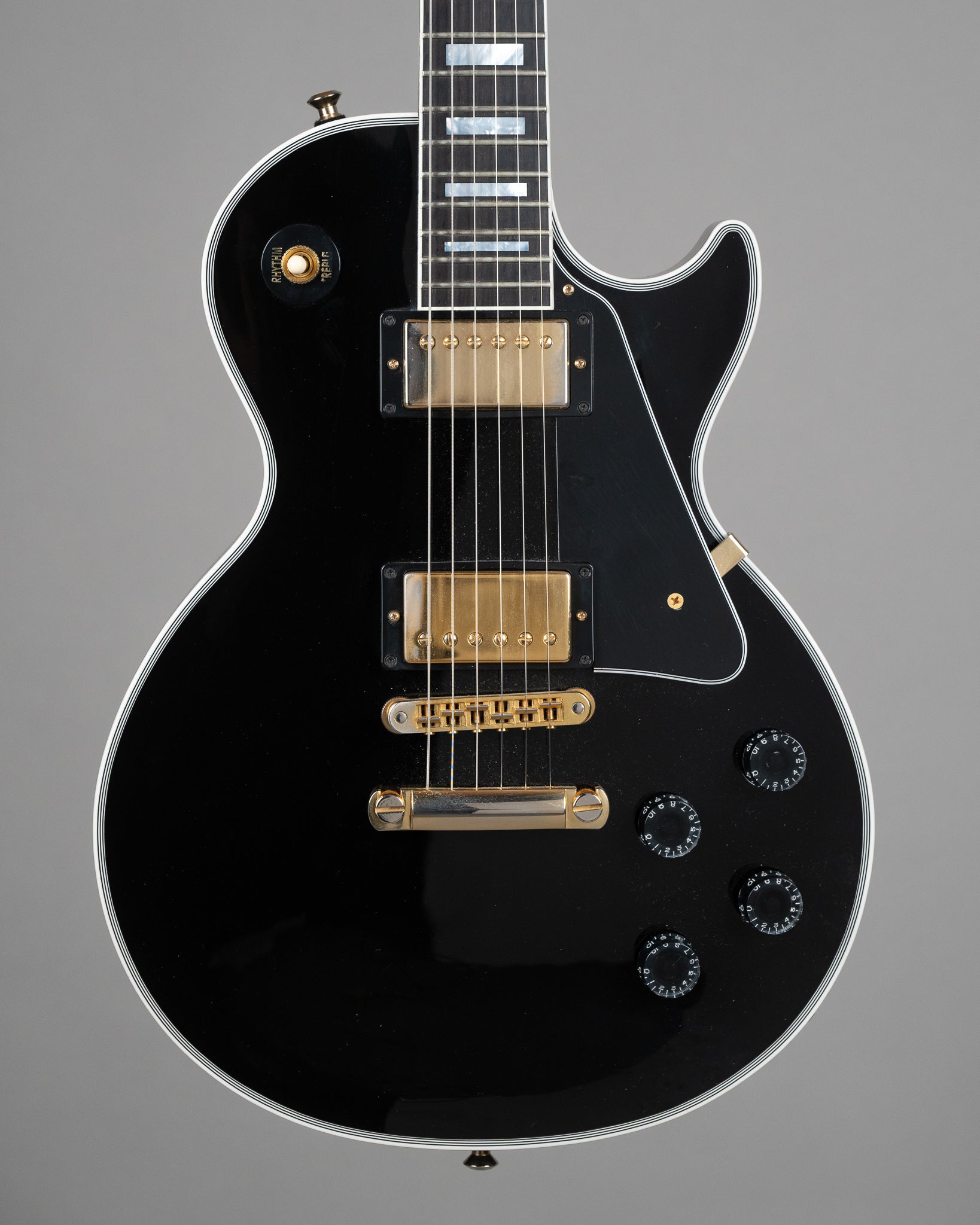 2022 Gibson Custom Shop Les Paul Custom  (USA, Ebony, OHSC)