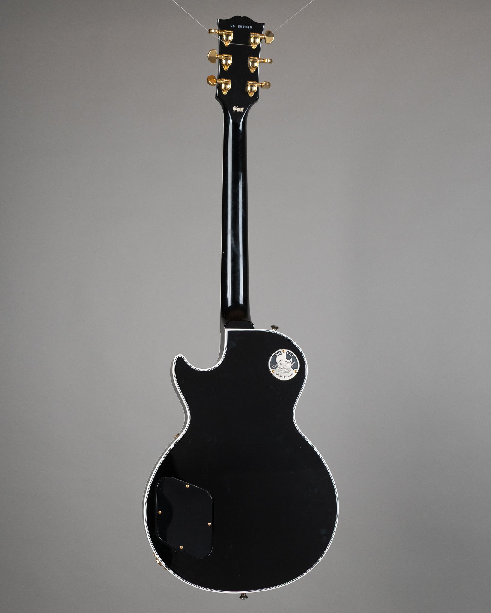 2022 Gibson Custom Shop Les Paul Custom  (USA, Ebony, OHSC)