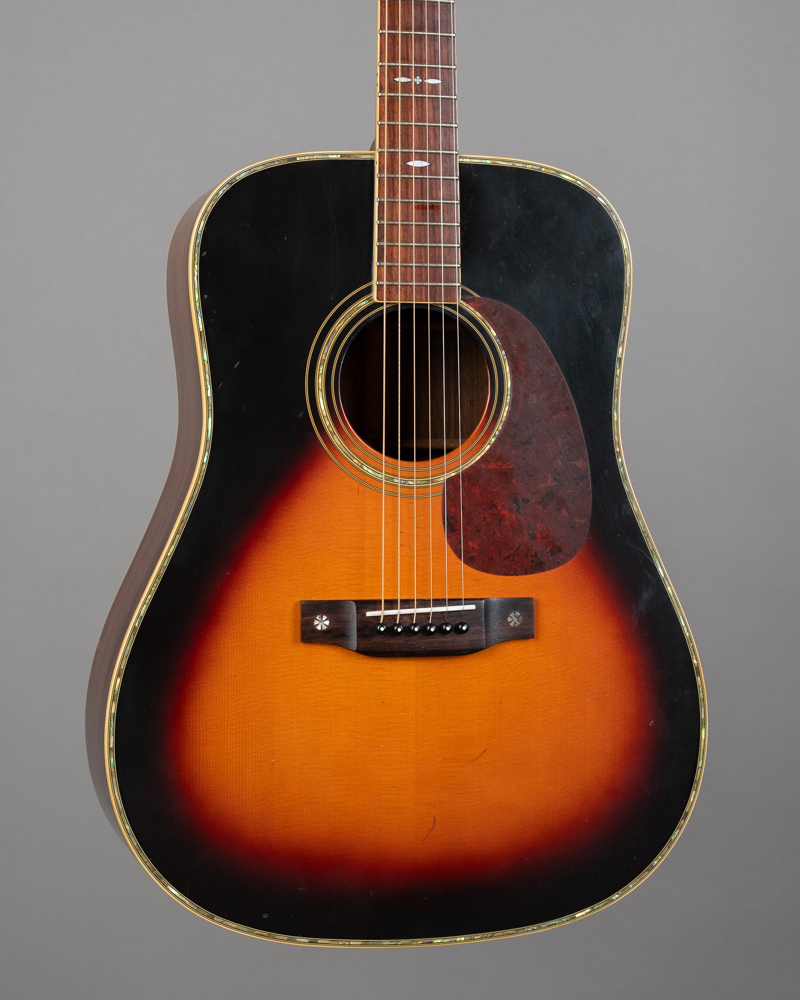 2002 Aria AD-80BS Dreadnought (China, Sunburst, All Solid)