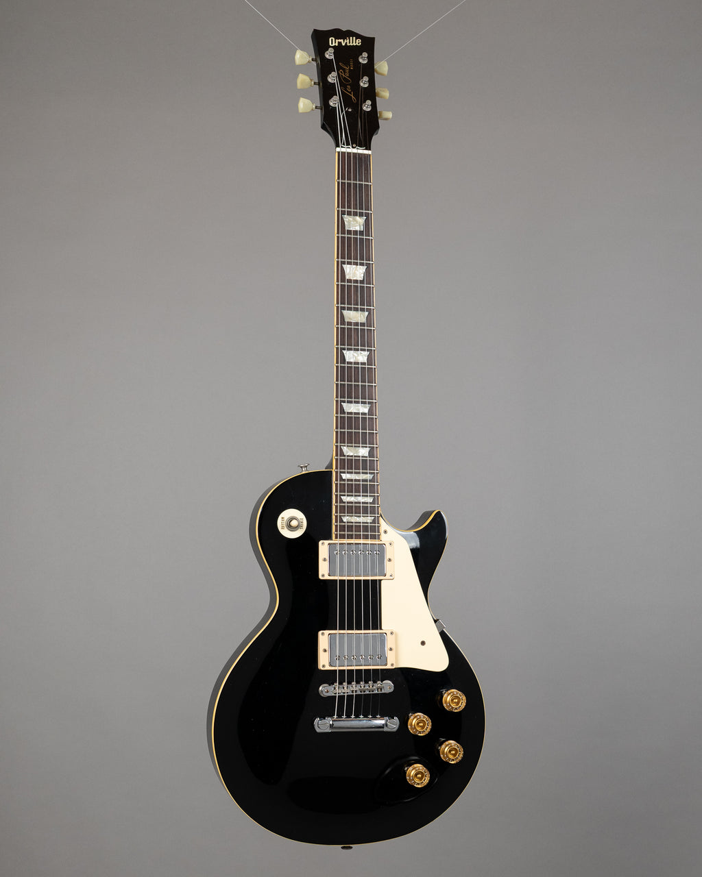 1990 Orville by Gibson LPS (Japan, Black, SKB HC)