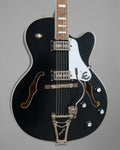 2020 Epiphone Emperor Swingster (Indonesia, Black Aged Gloss, Bag)