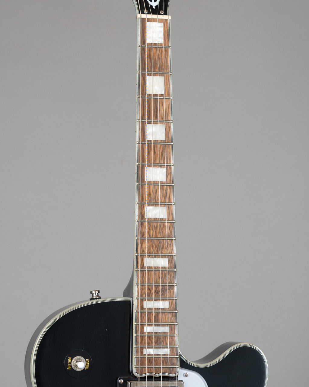 2020 Epiphone Emperor Swingster (Indonesia, Black Aged Gloss, Bag)