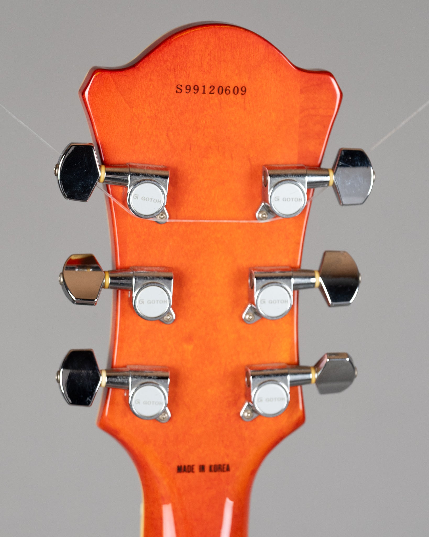 c1999 Aria FA-80 Archtop (Korea, Orange Stain, HSC)