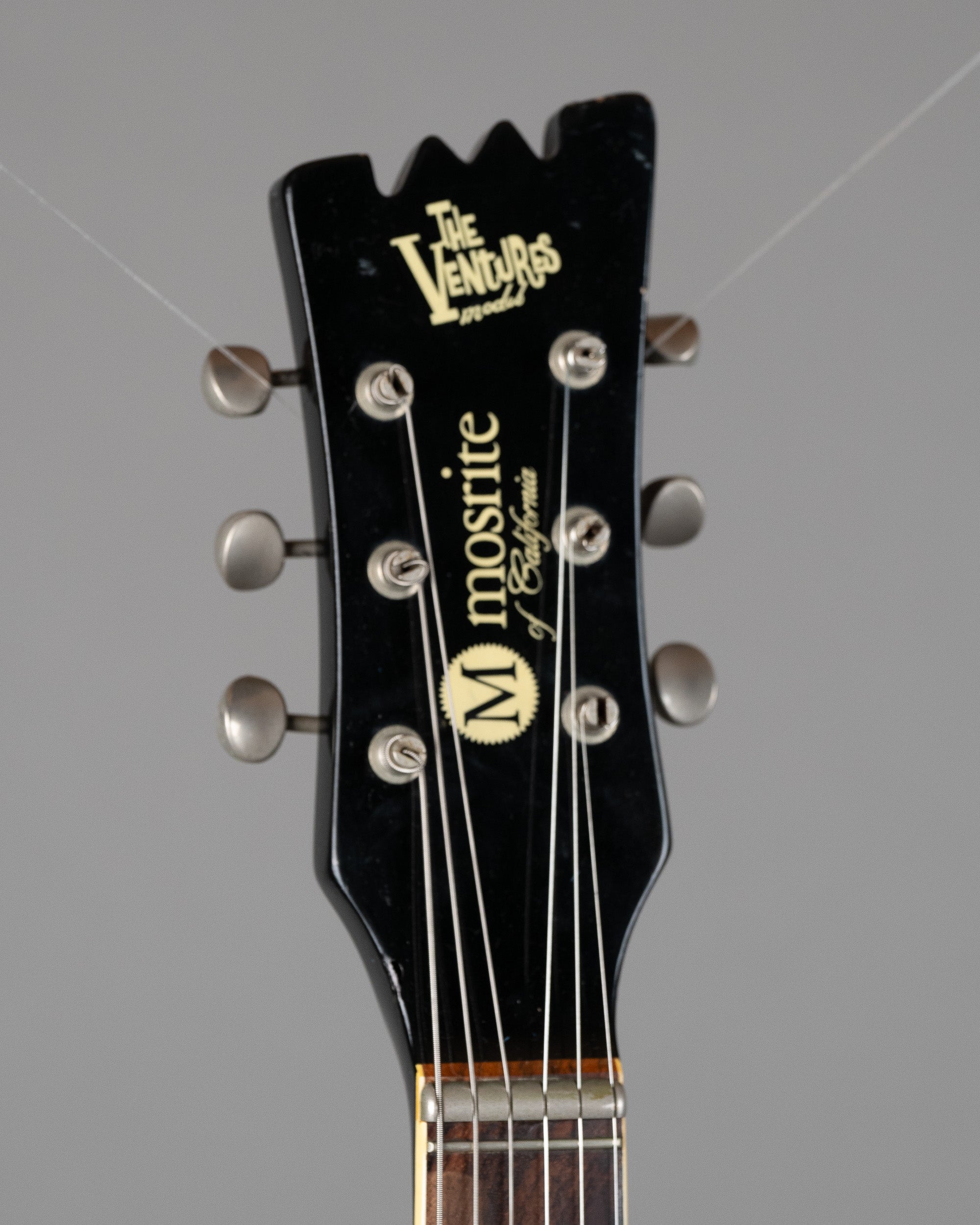 c1990s Mosrite Ventures (Japan, Black, OHSC)