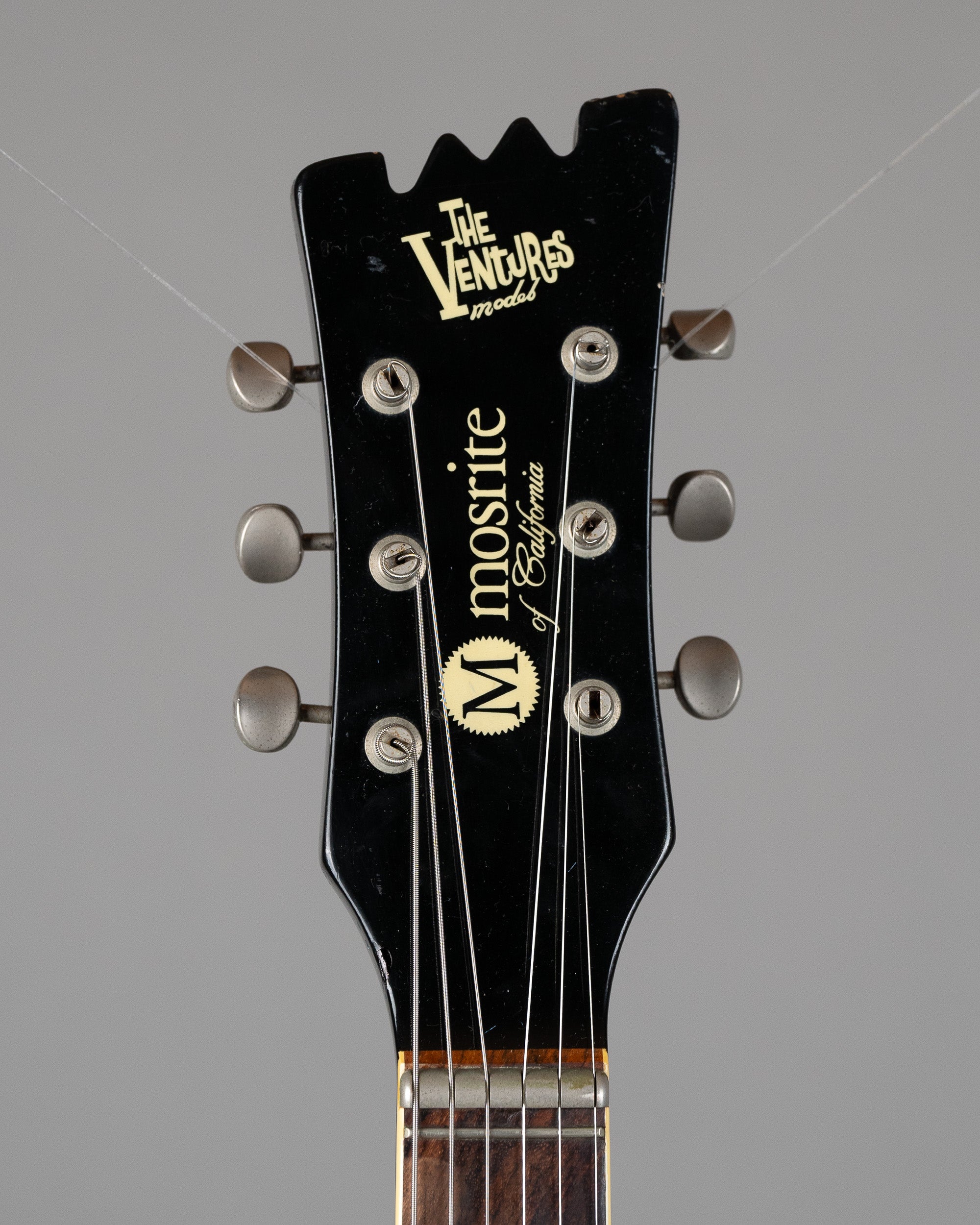 c1990s Mosrite Ventures (Japan, Black, OHSC)