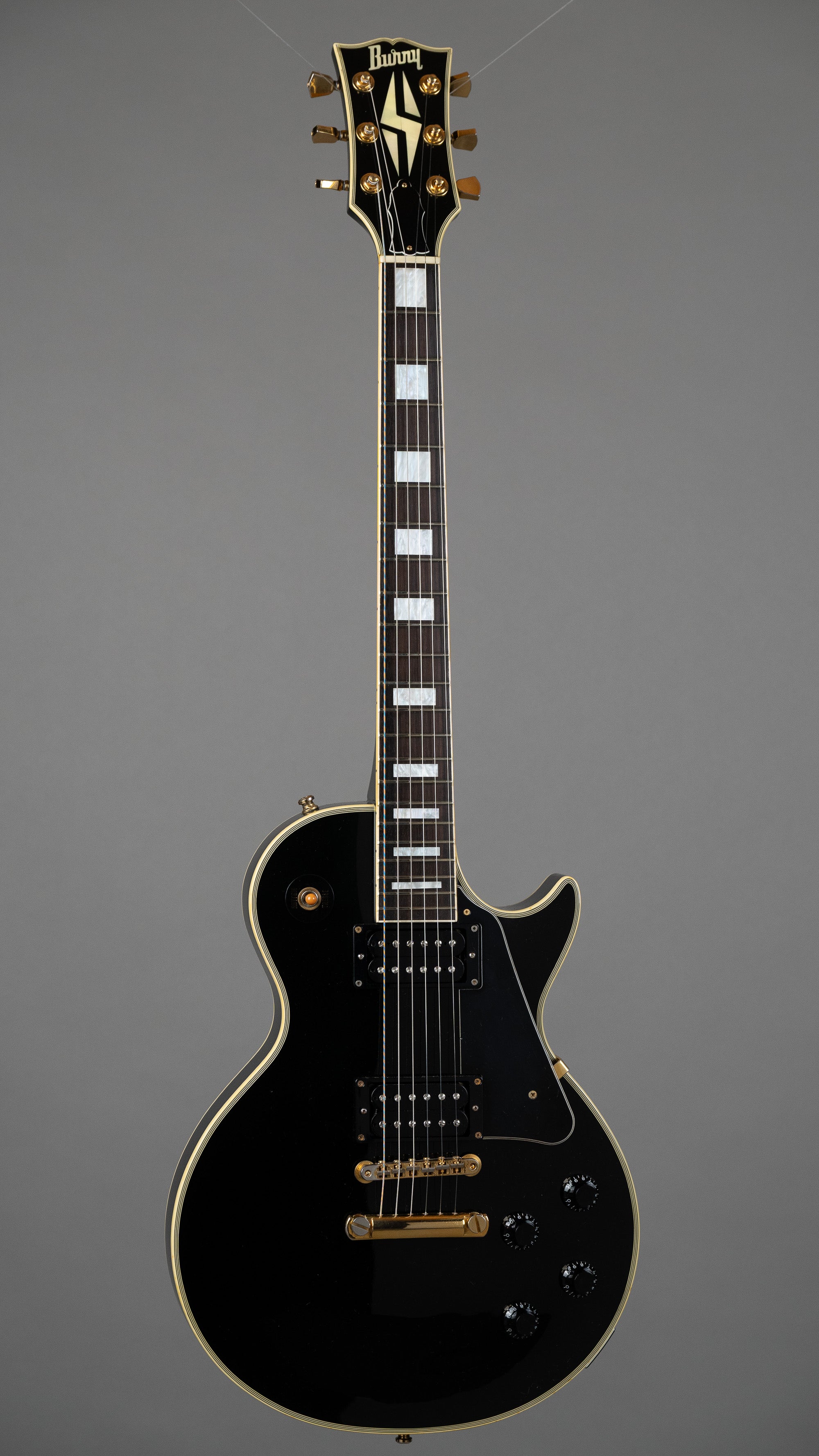 c1990s Burny Les Paul Custom (Japan, Black)