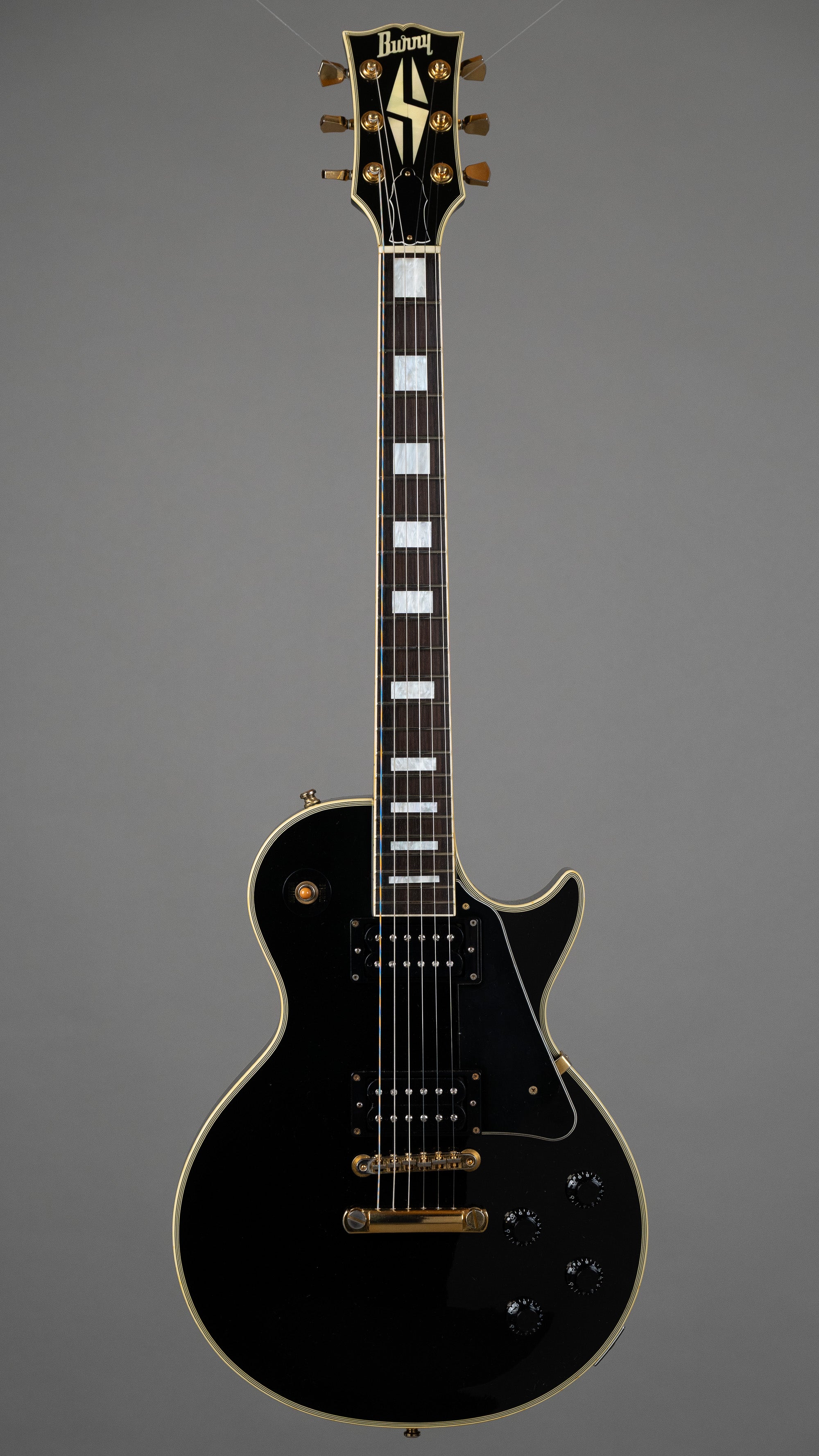c1990s Burny Les Paul Custom (Japan, Black)
