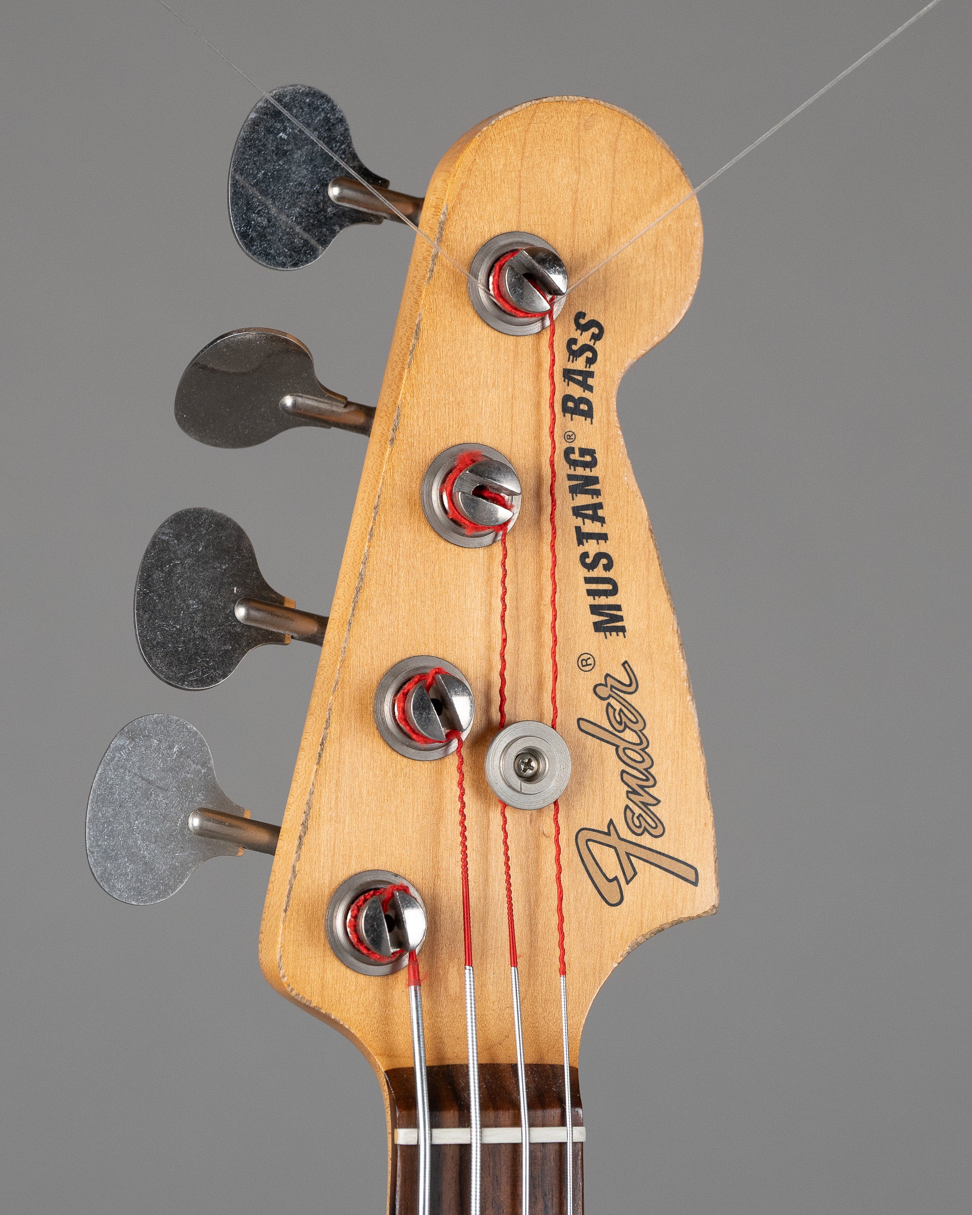 2018 Fender JMJ Road Worn Mustang Bass (Mexico, Faded Daphne Blue, Gig Bag)