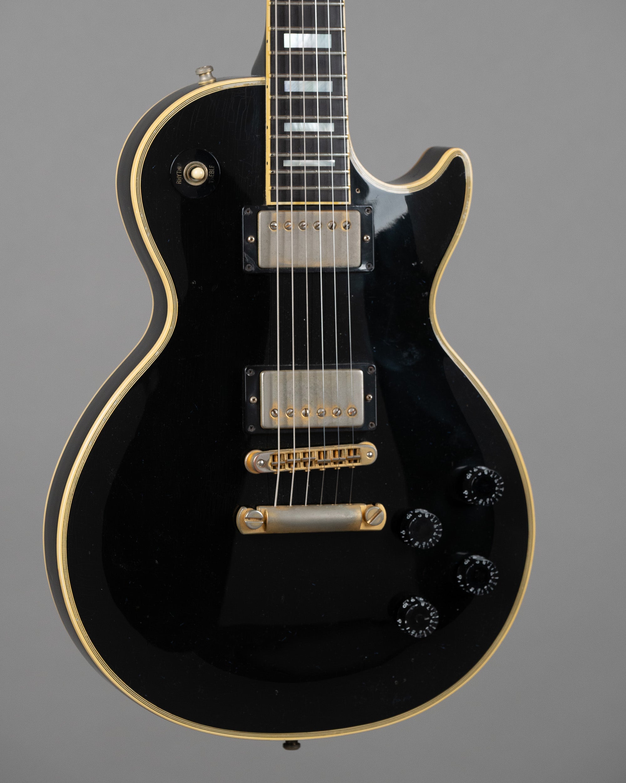 1995 Gibson Les Paul Custom (USA,  Black, OHSC)