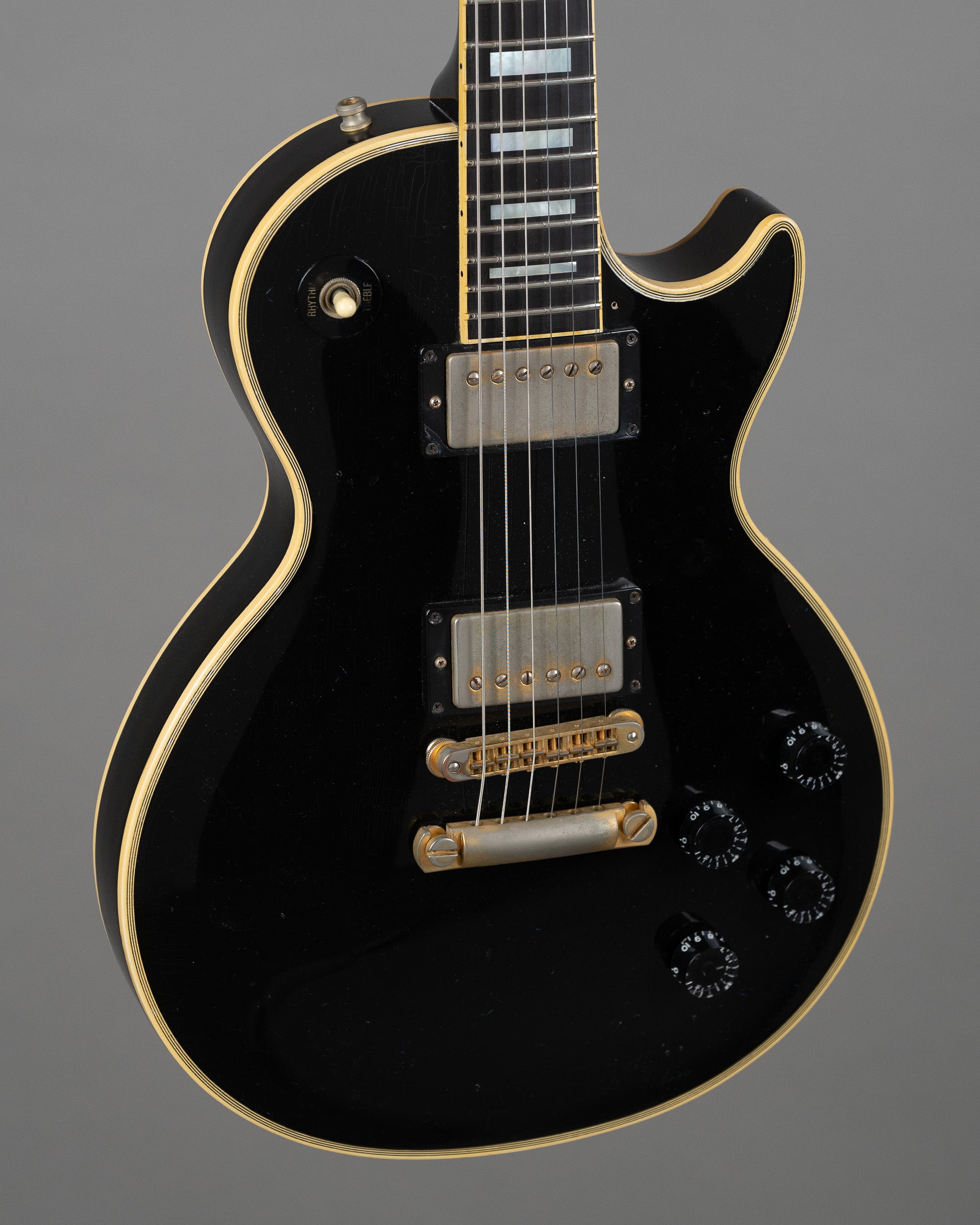 1995 Gibson Les Paul Custom (USA,  Black, OHSC)