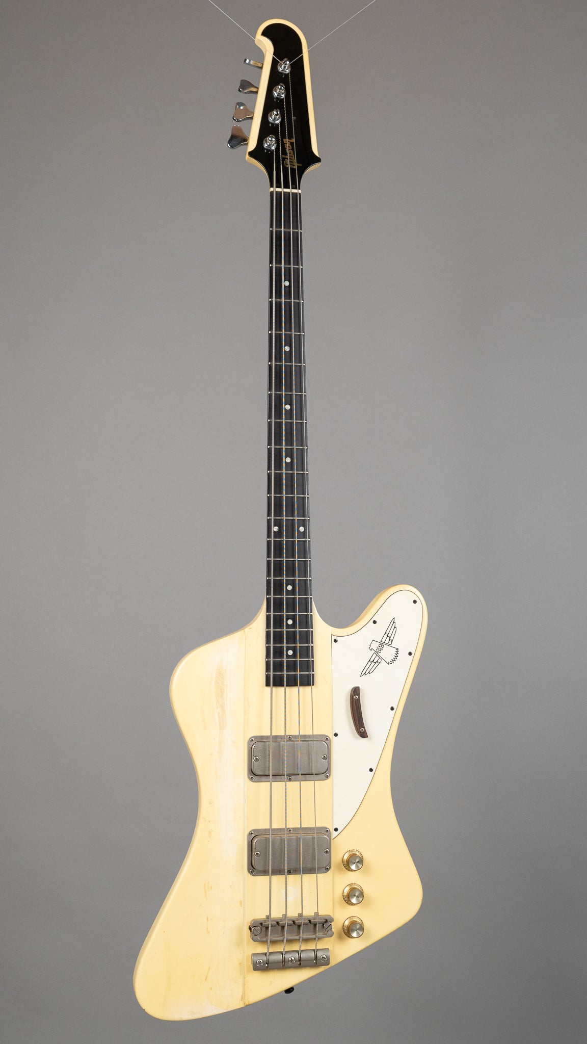 1998 Gibson Thunderbird IV (USA, White, OHSC)