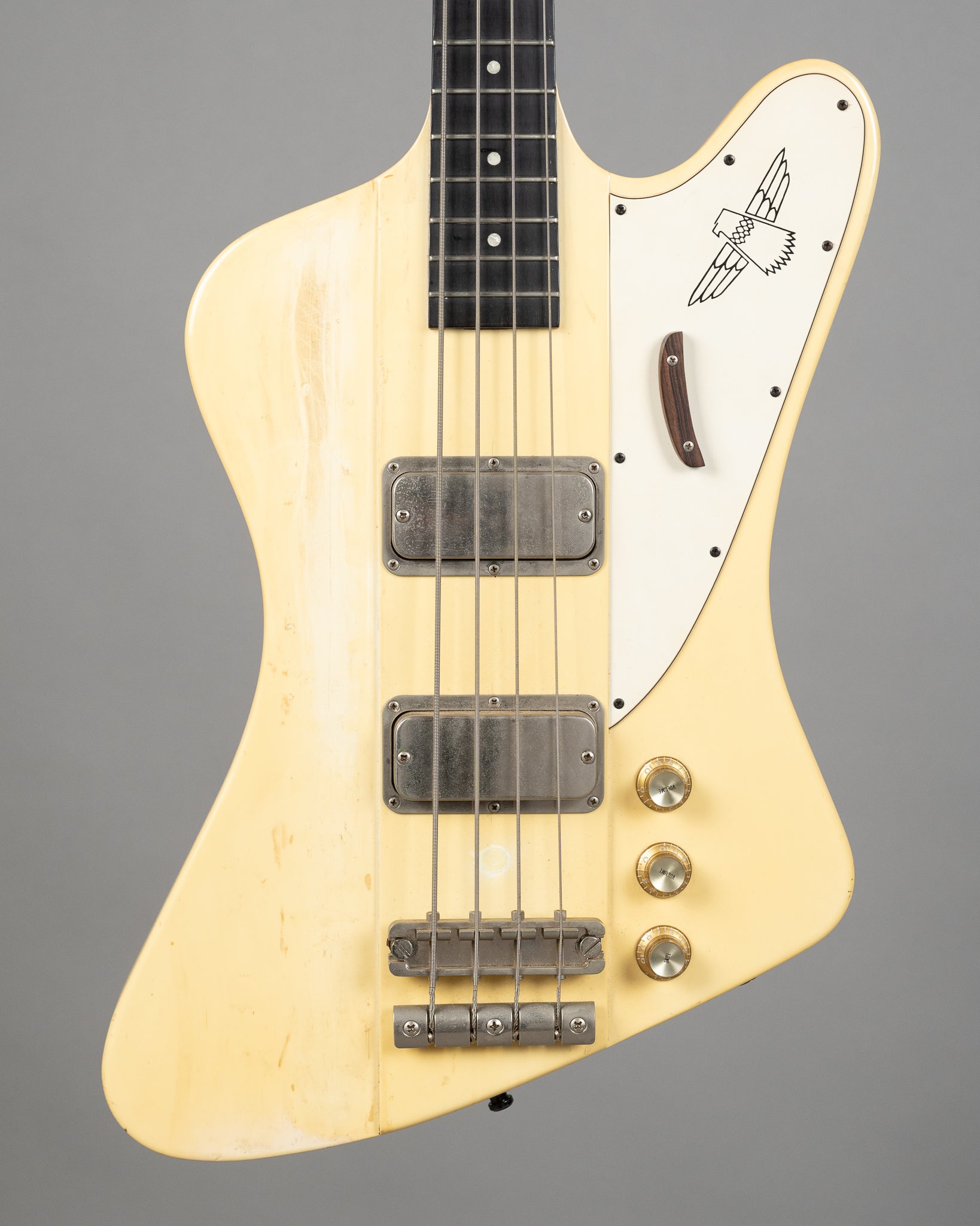 1998 Gibson Thunderbird IV (USA, White, OHSC)