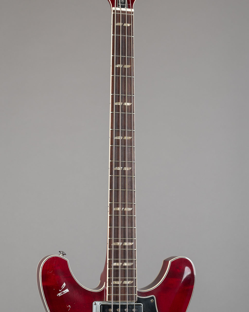1972 Yamaha SA-70 Hollow Body Bass (Japan, Cherry Red, OHSC)