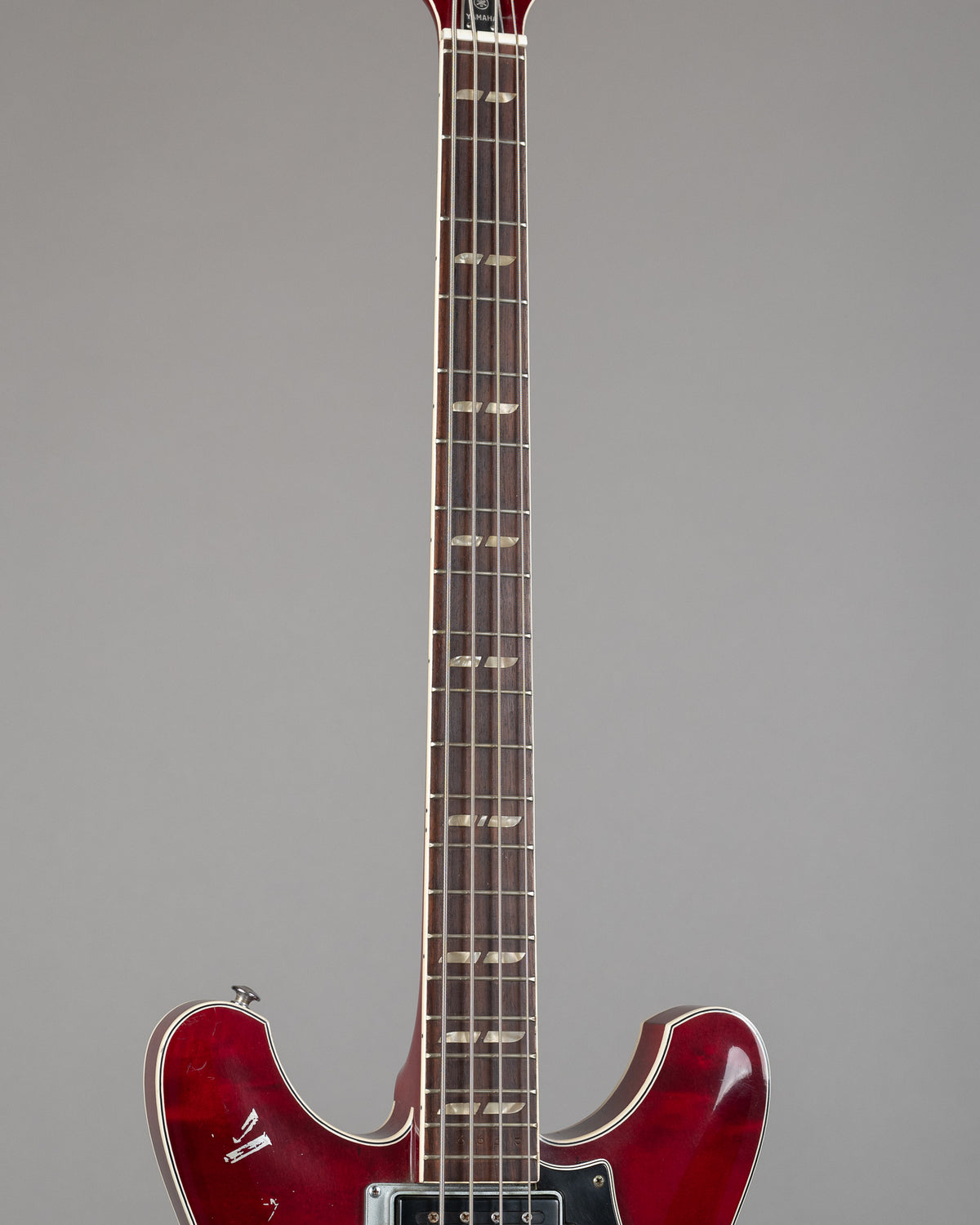1972 Yamaha SA-70 Hollow Body Bass (Japan, Cherry Red, OHSC)