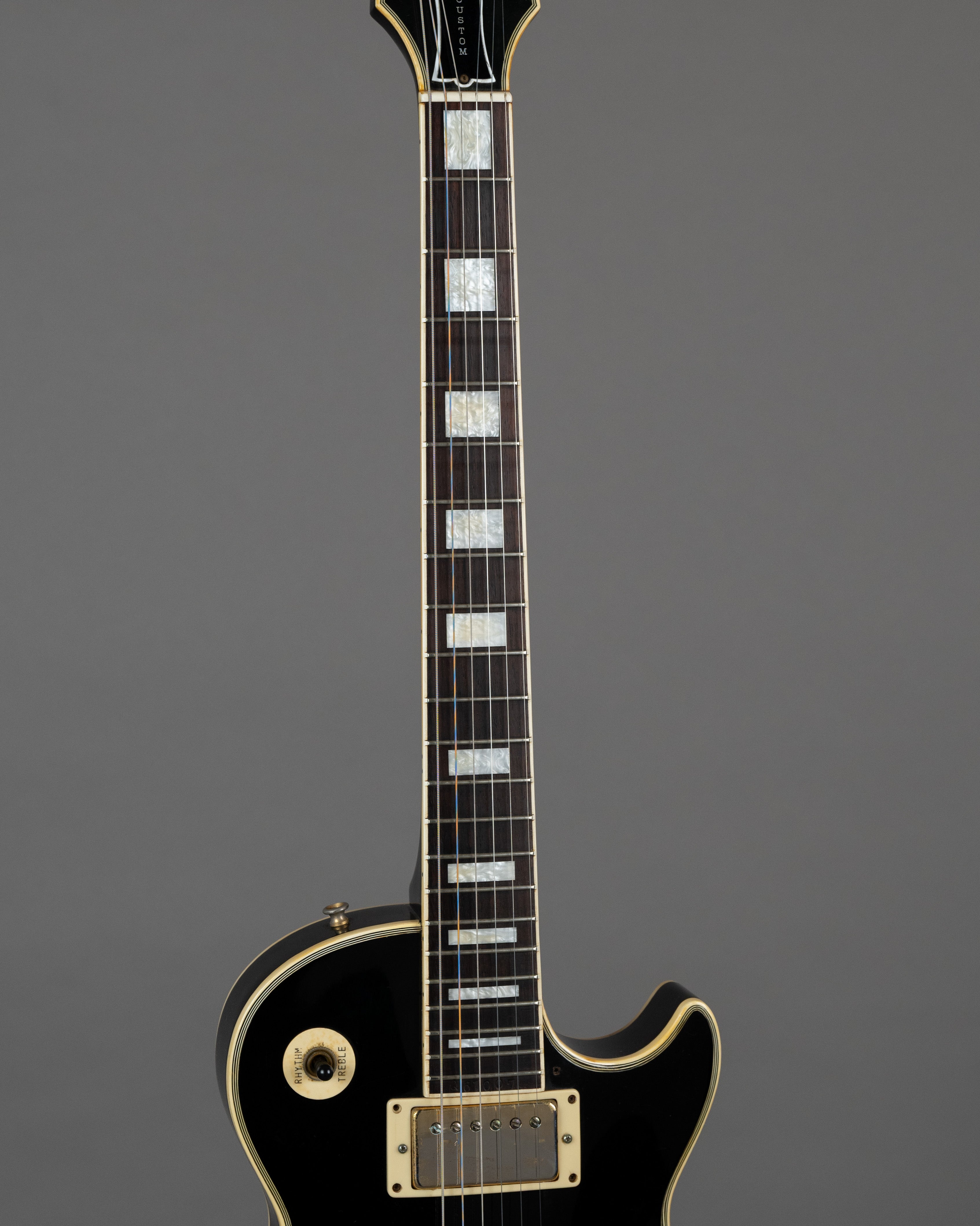 c1980s Burny RLC-60 Les Paul Custom (Japan, Black)