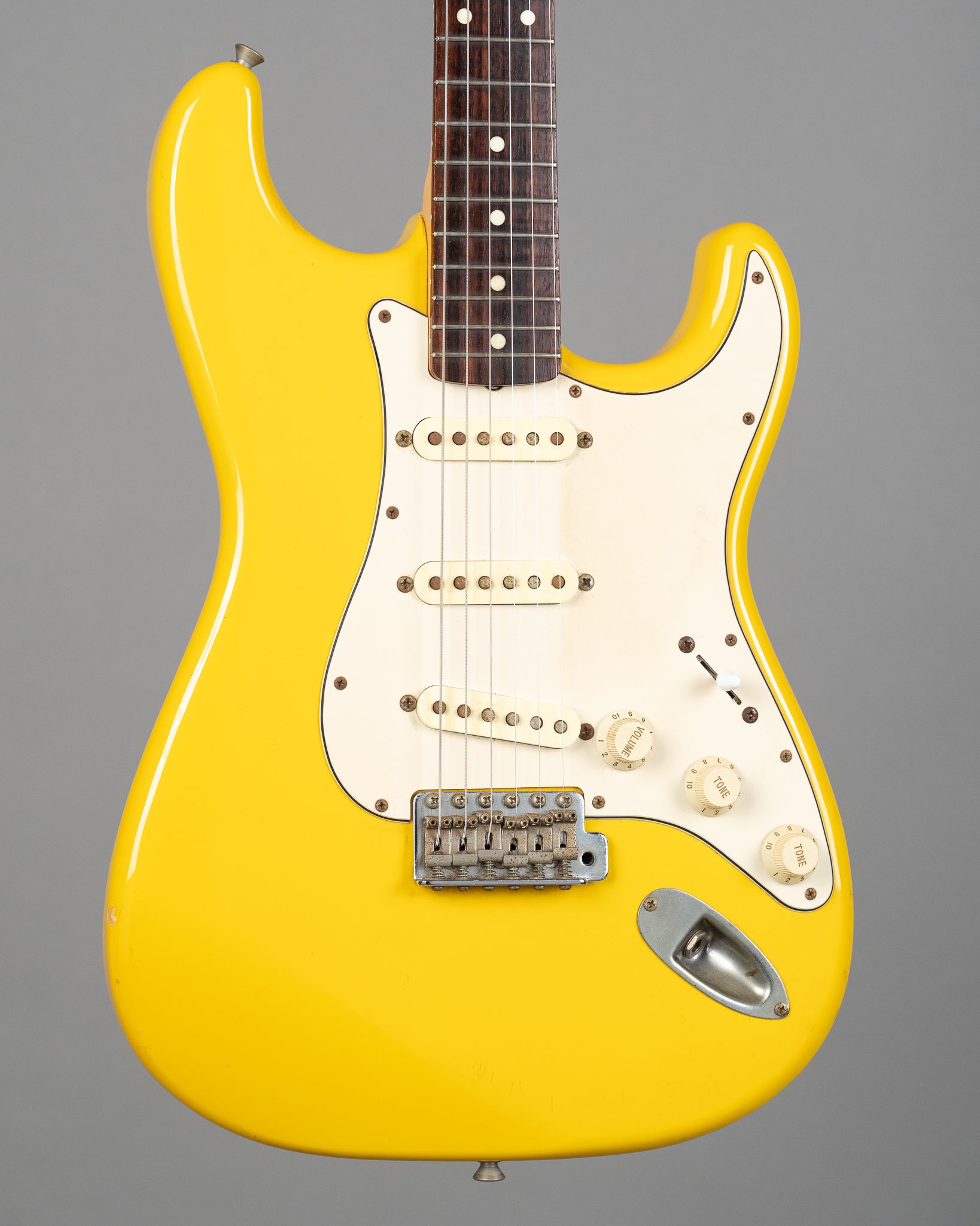 c1994 Fender Japan ST-50 Stratocaster (Japan, Graffiti Yellow)