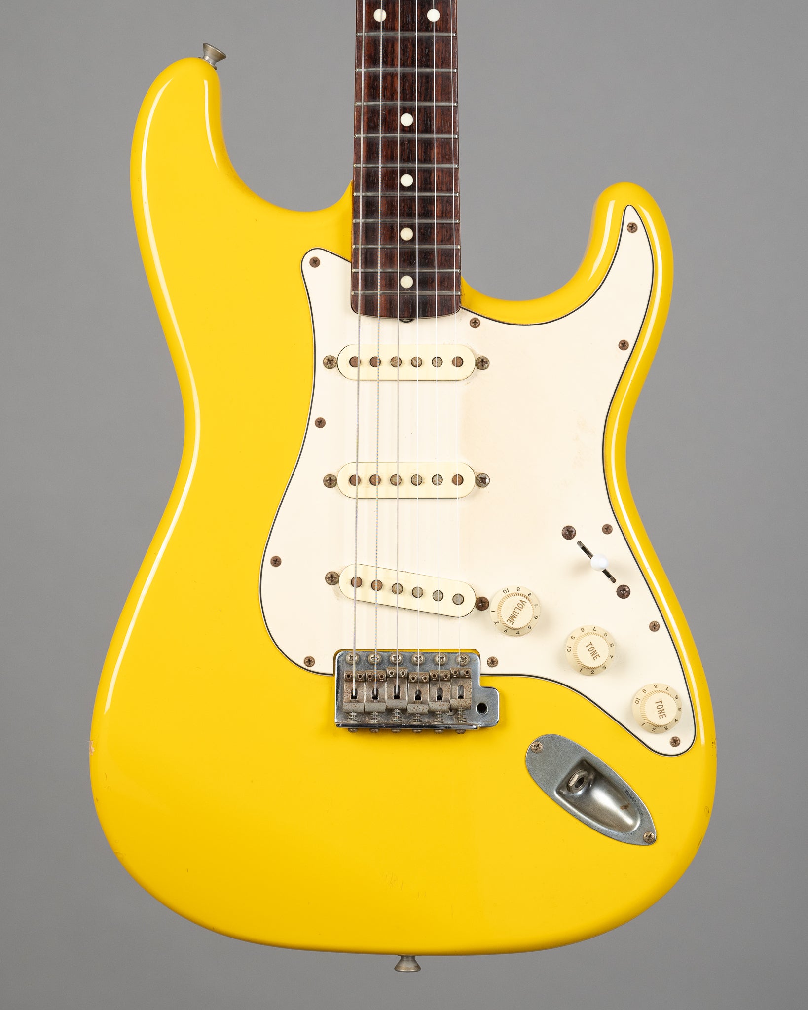 c1994 Fender Japan ST-50 Stratocaster (Japan, Graffiti Yellow)