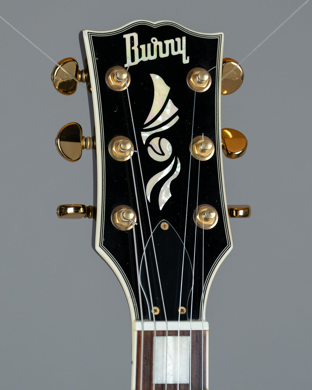 2009 Burny RLC-75 Les Paul Custom (China, Black, Bigsby)