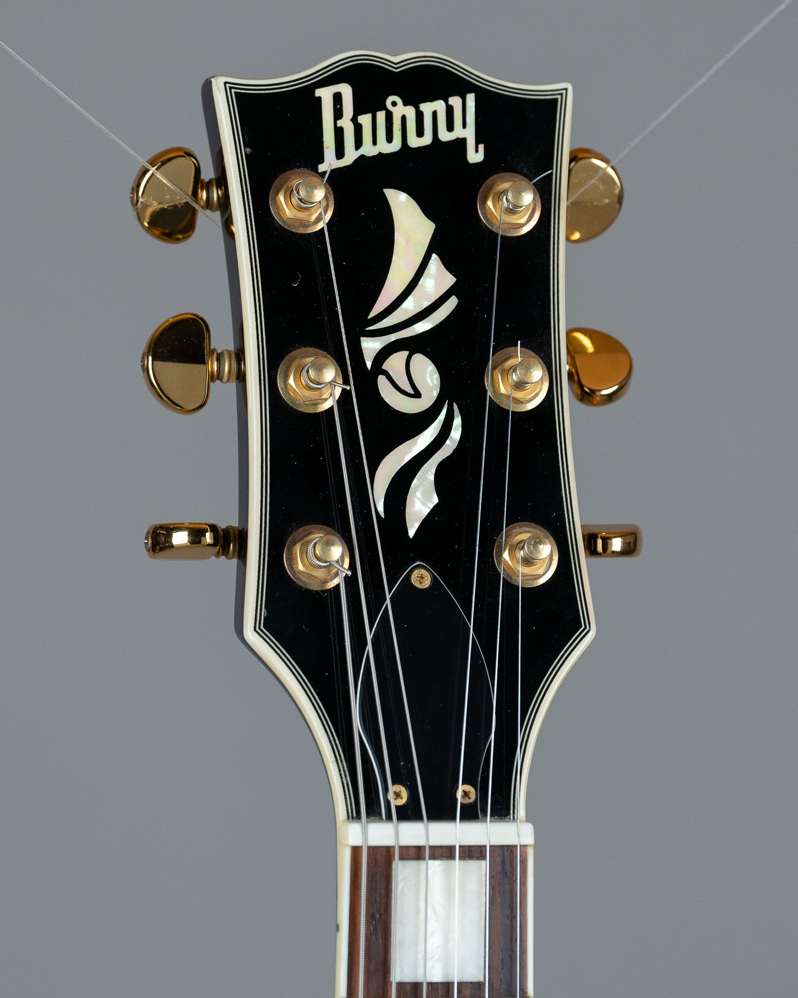 2009 Burny RLC-75 Les Paul Custom (China, Black, Bigsby)