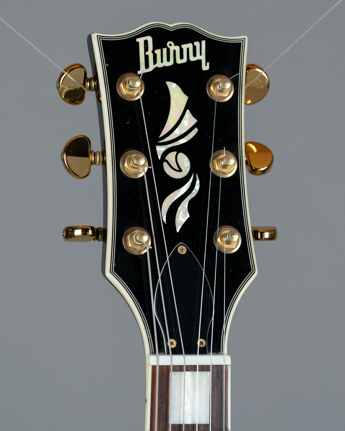 2009 Burny RLC-75 Les Paul Custom (China, Black, Bigsby)