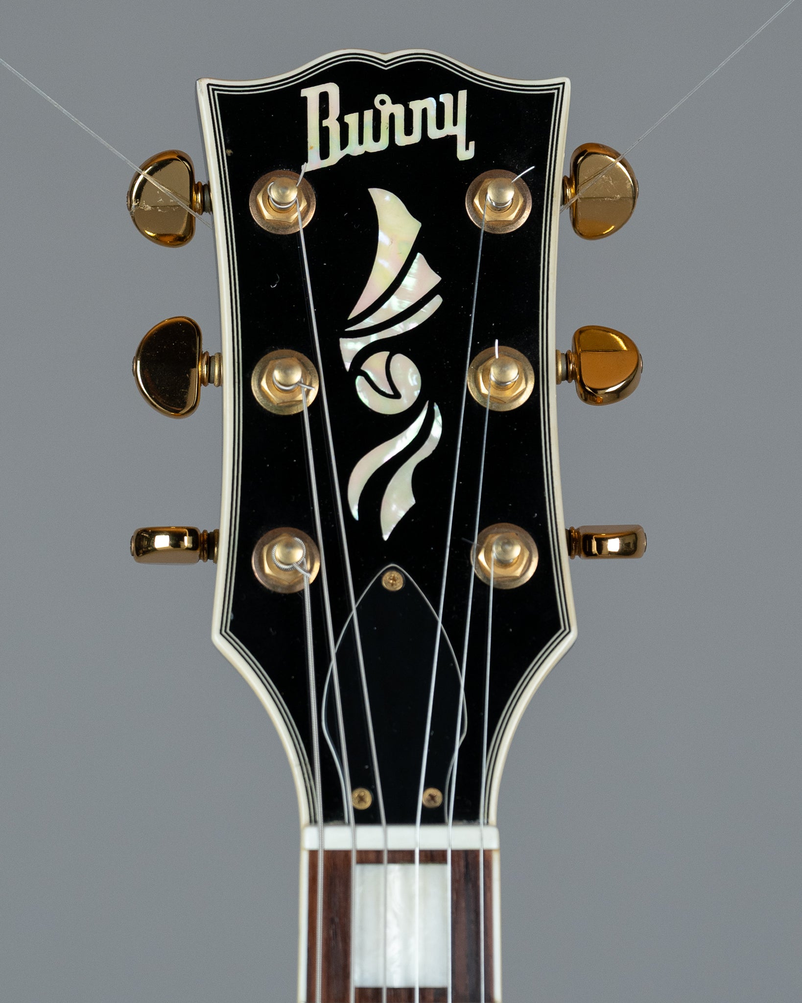 2009 Burny RLC-75 Les Paul Custom (China, Black, Bigsby)