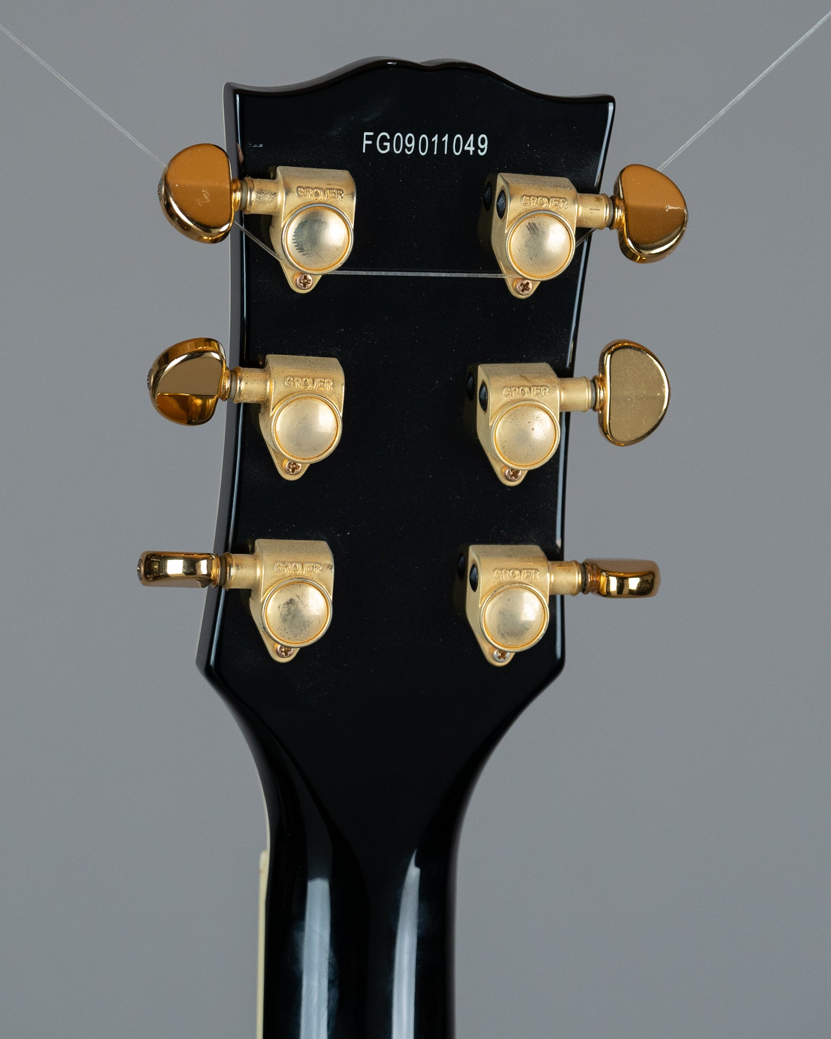 2009 Burny RLC-75 Les Paul Custom (China, Black, Bigsby)