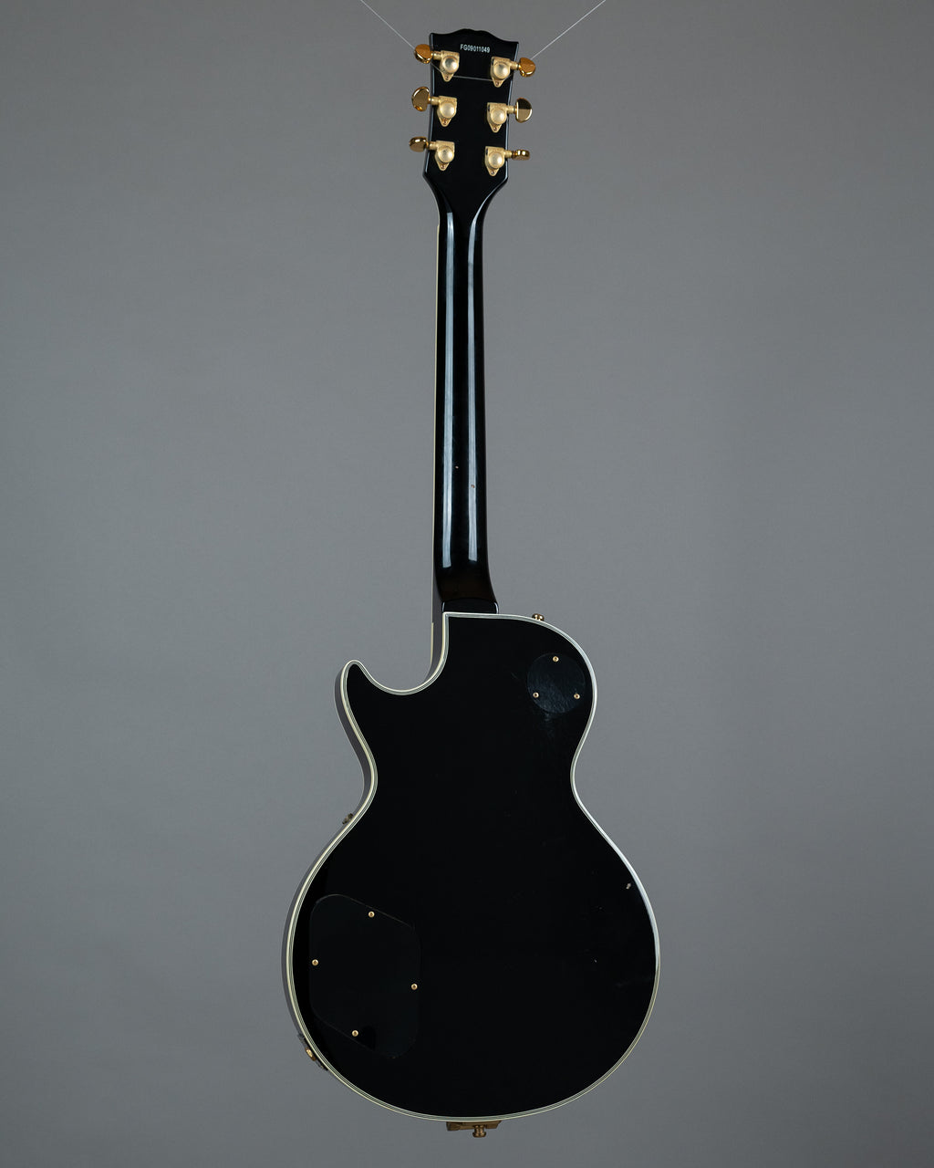 2009 Burny RLC-75 Les Paul Custom (China, Black, Bigsby)