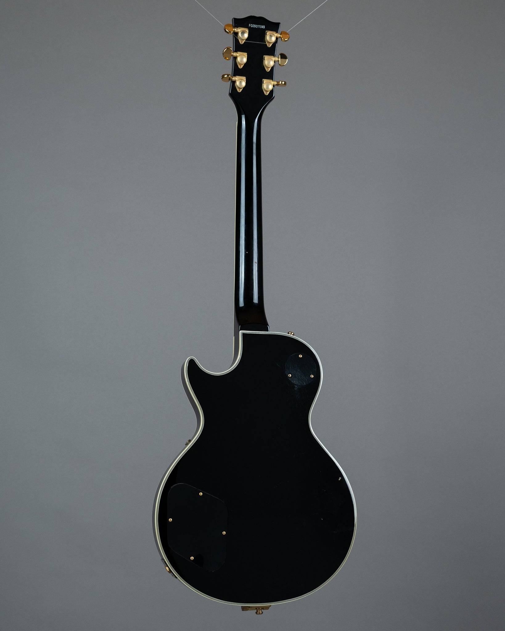 2009 Burny RLC-75 Les Paul Custom (China, Black, Bigsby)