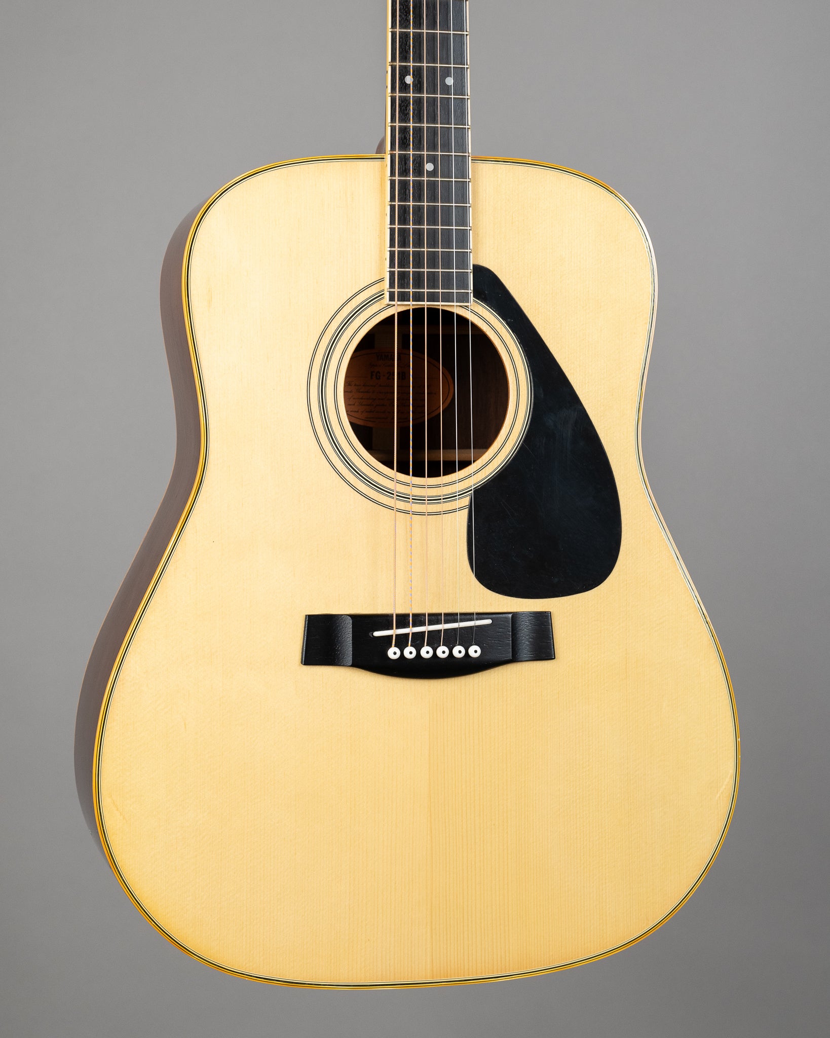 1980 Yamaha FG-251B Steel String Acoustic (Japan, Natural, OHSC)