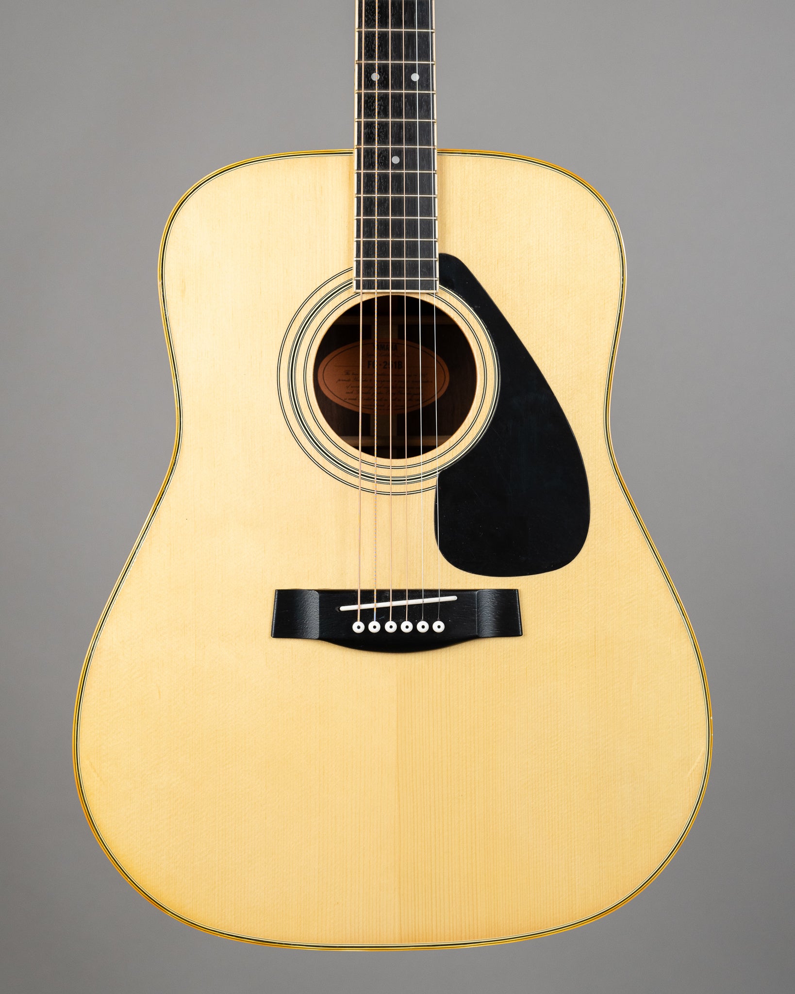 1980 Yamaha FG-251B Steel String Acoustic (Japan, Natural, OHSC)