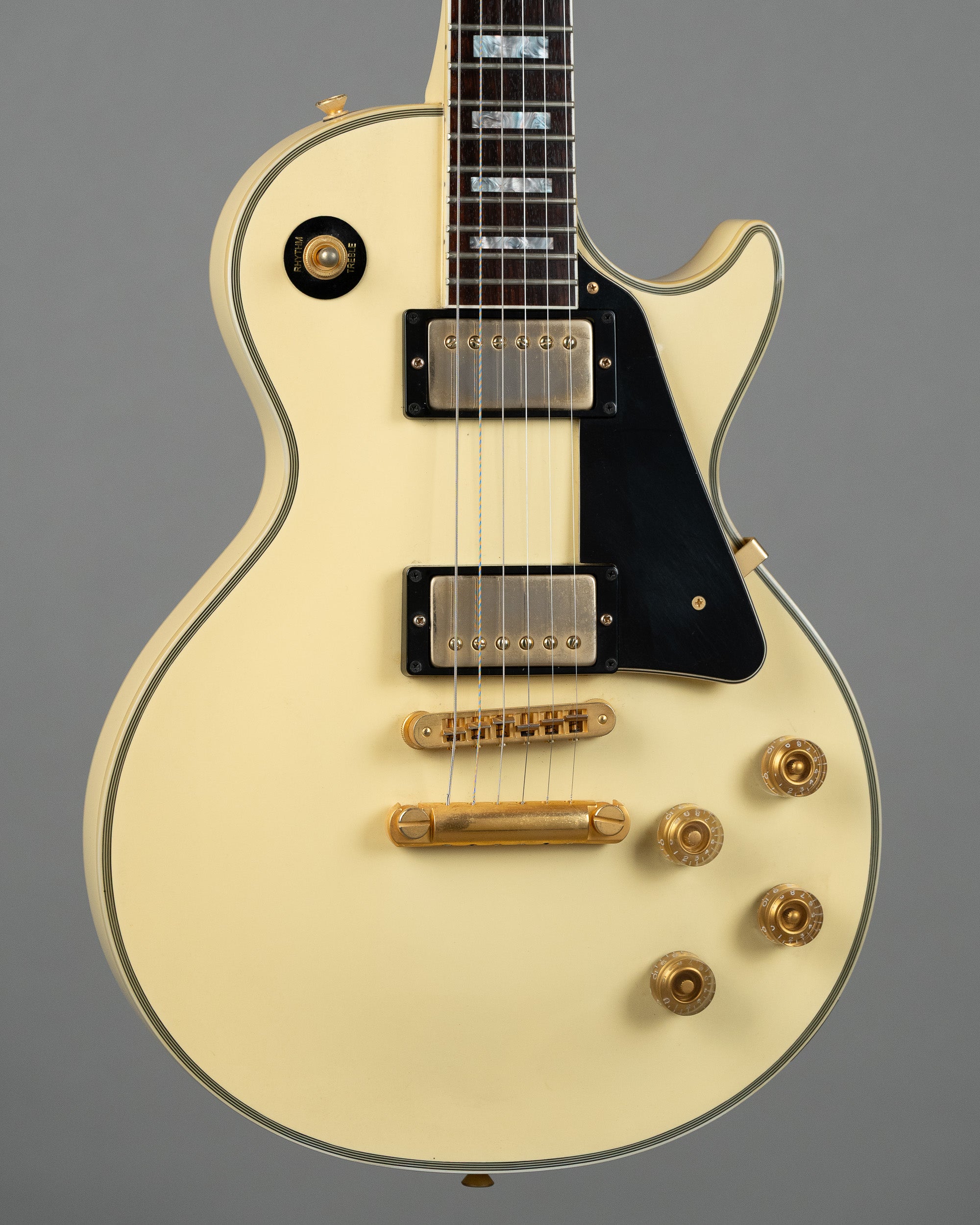 2004 Burny RLC-55 Les Paul Custom (China, White)