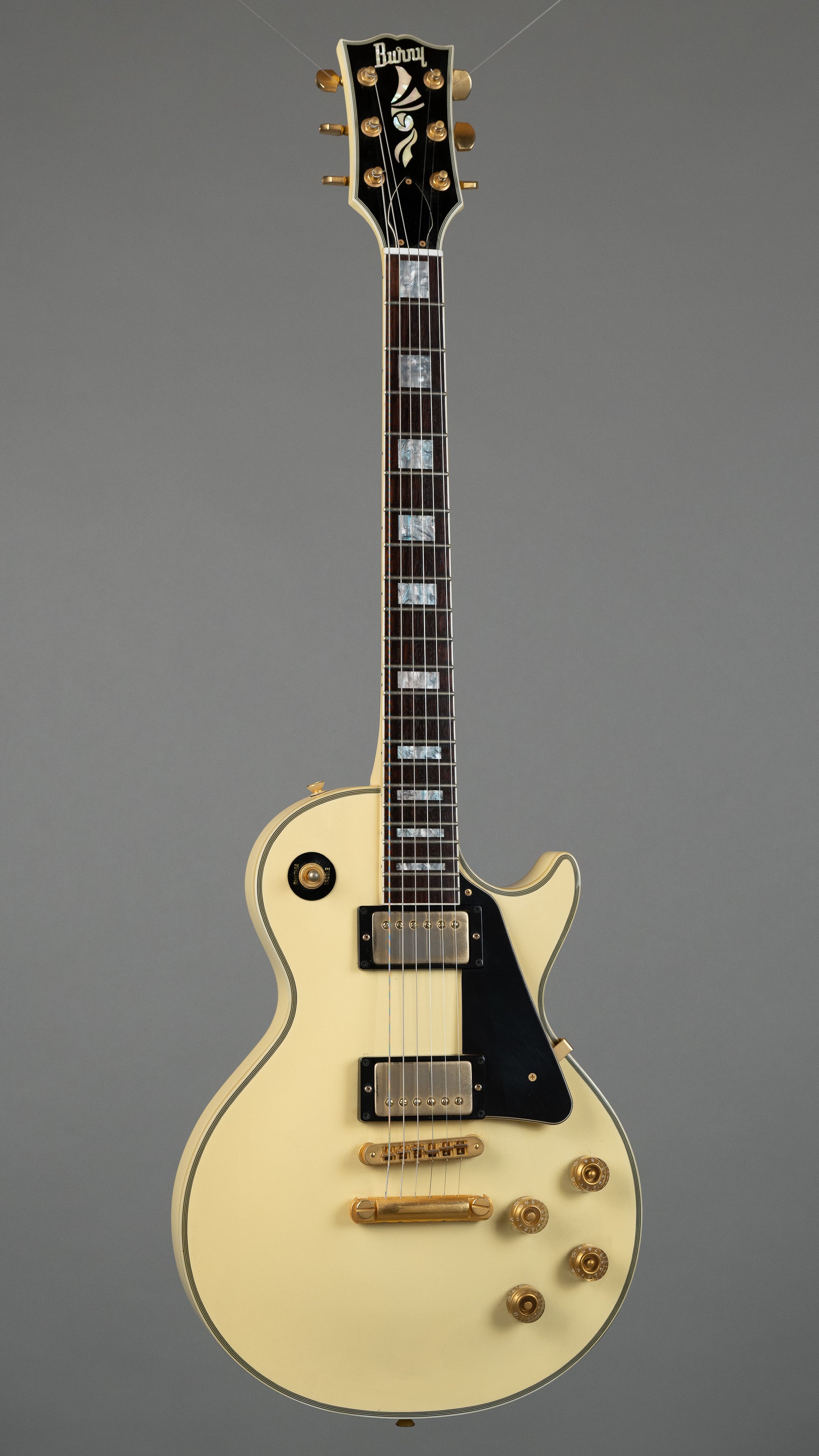 2004 Burny RLC-55 Les Paul Custom (China, White)