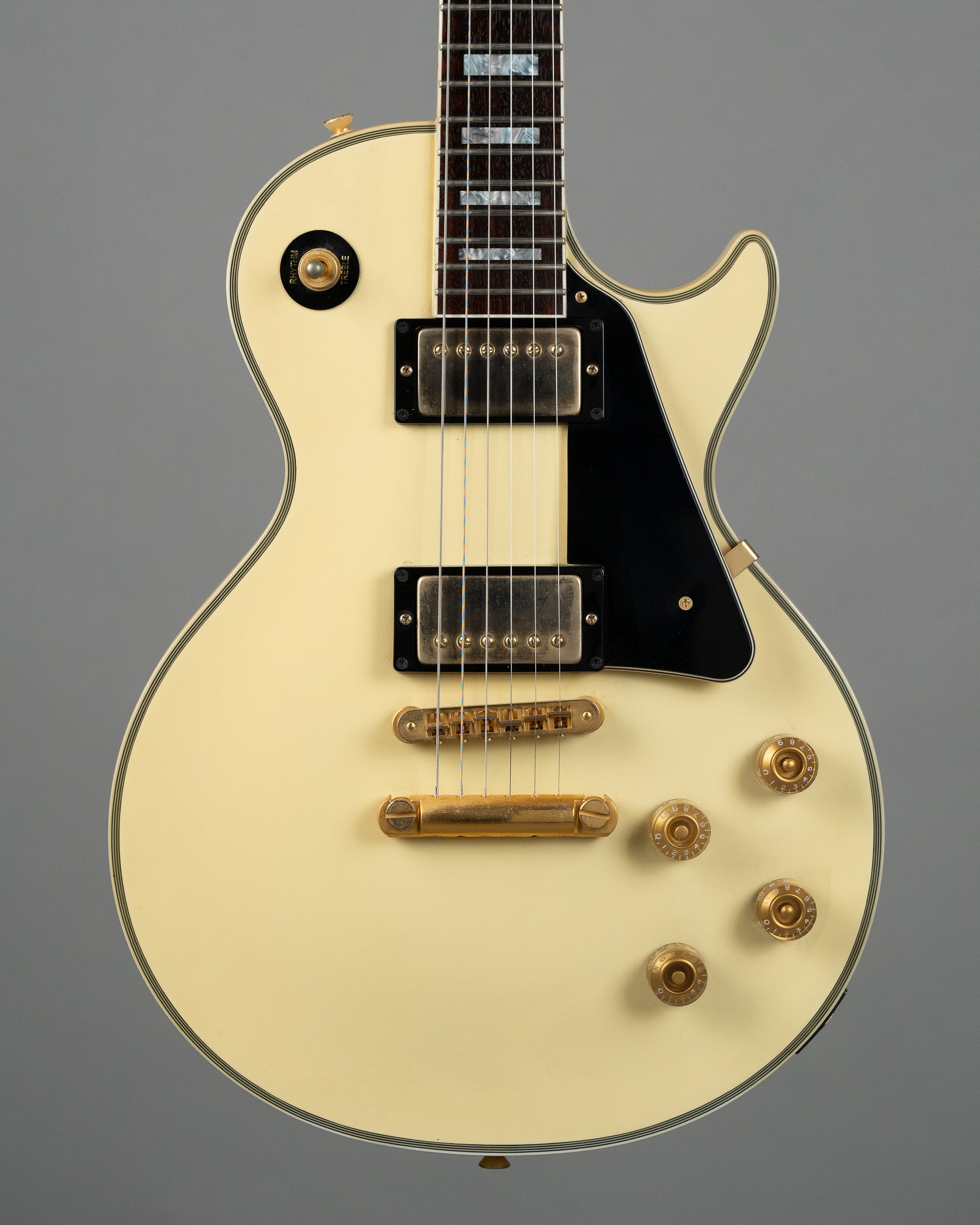 2004 Burny RLC-55 Les Paul Custom (China, White)