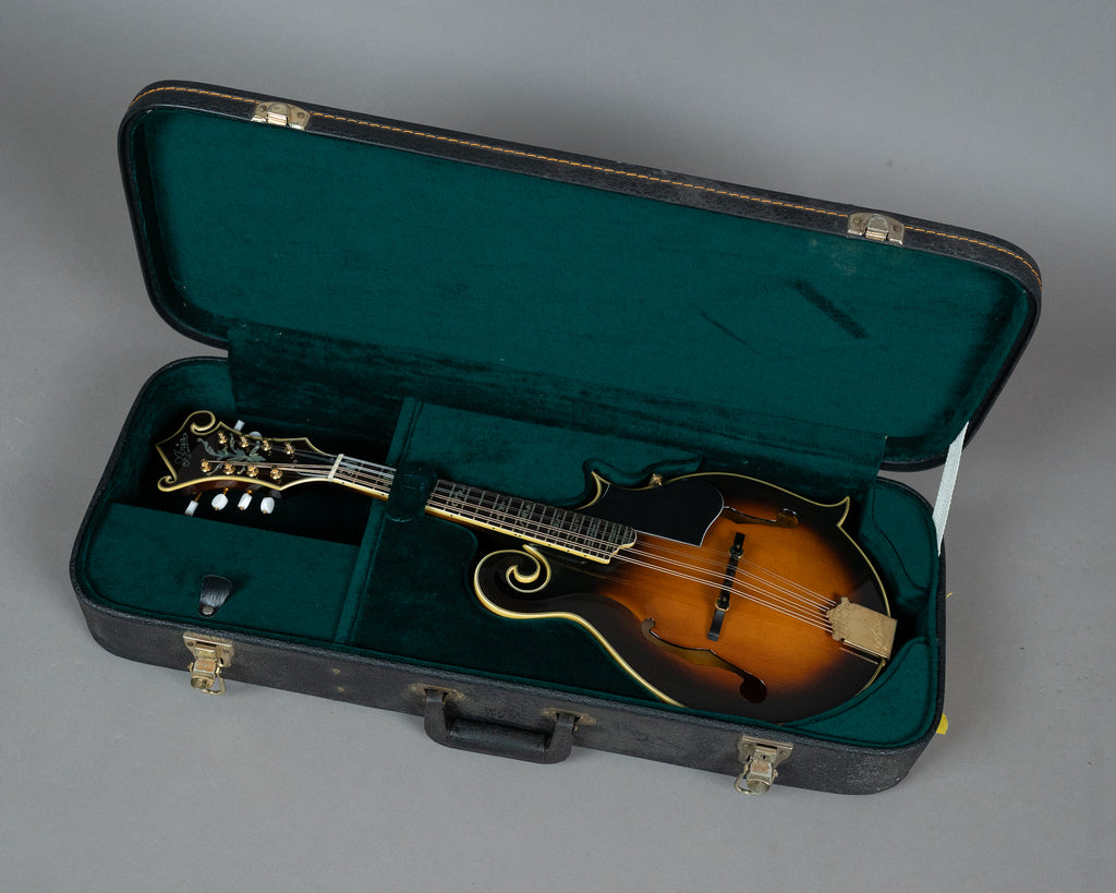 c1980s Aria AM-600 F-Style Mandolin (Korea, Tobacco Sunburst, OHSC)