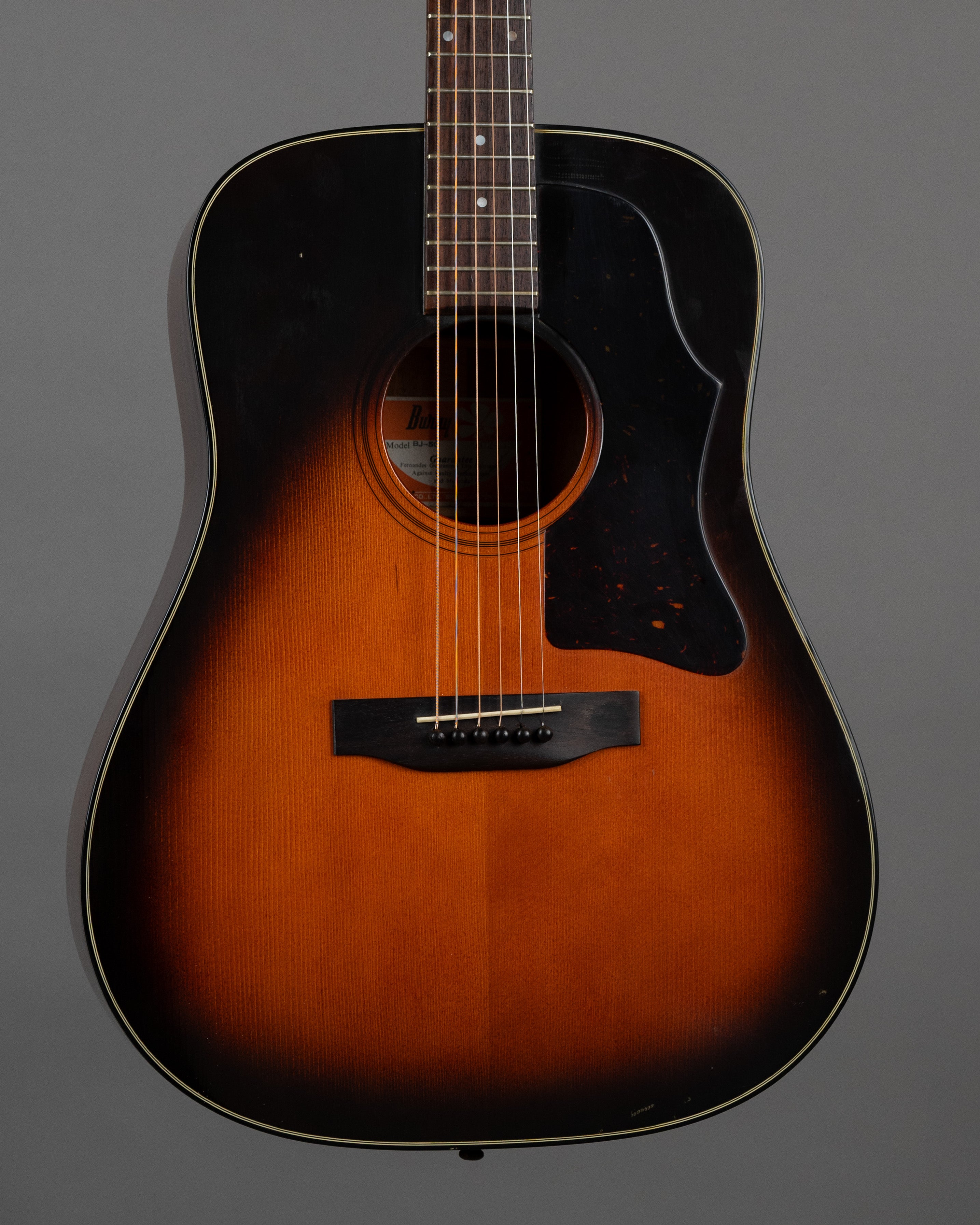1977 Burny BJ-50 (Japan, Gingerburst, HSC)