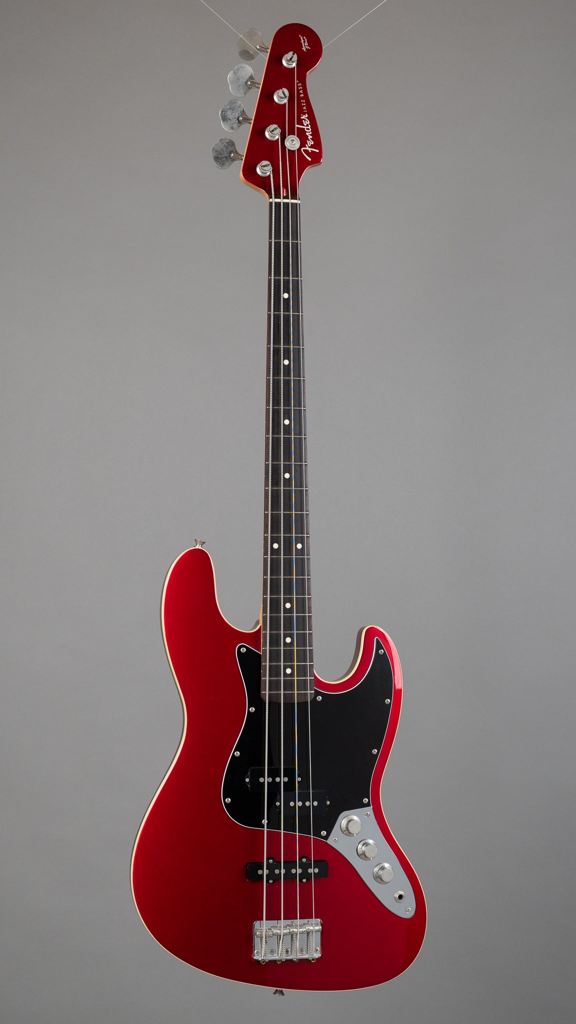 c2007 Fender Aerodyne Jazz Bass (Japan, Candy Apple Red)