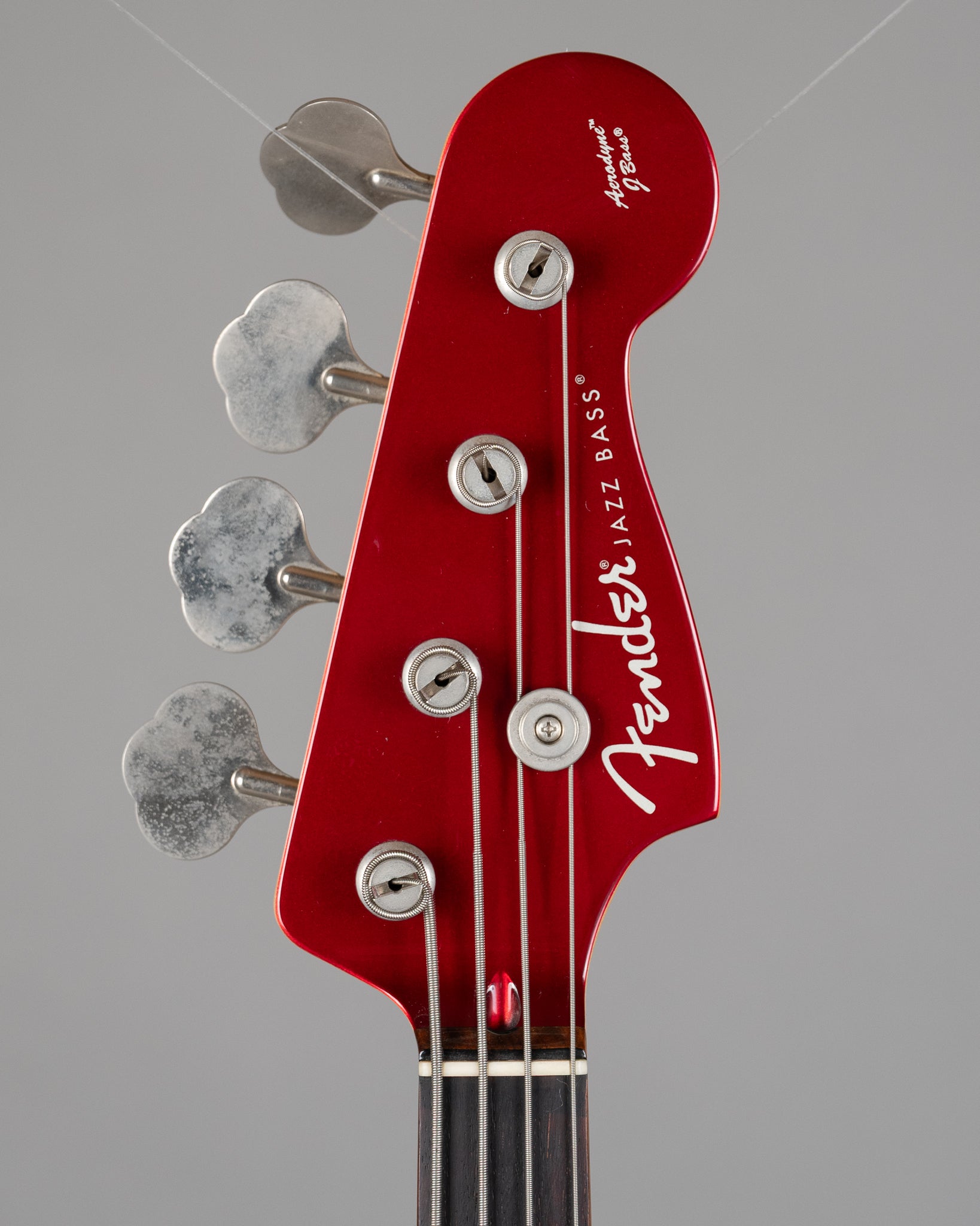c2007 Fender Aerodyne Jazz Bass (Japan, Candy Apple Red)