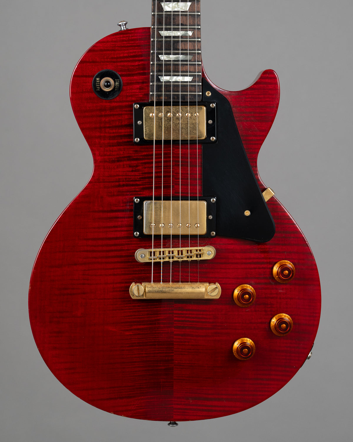 2001 Gibson Les Paul Studio Plus (USA, Flamed Cherry, OHSC)