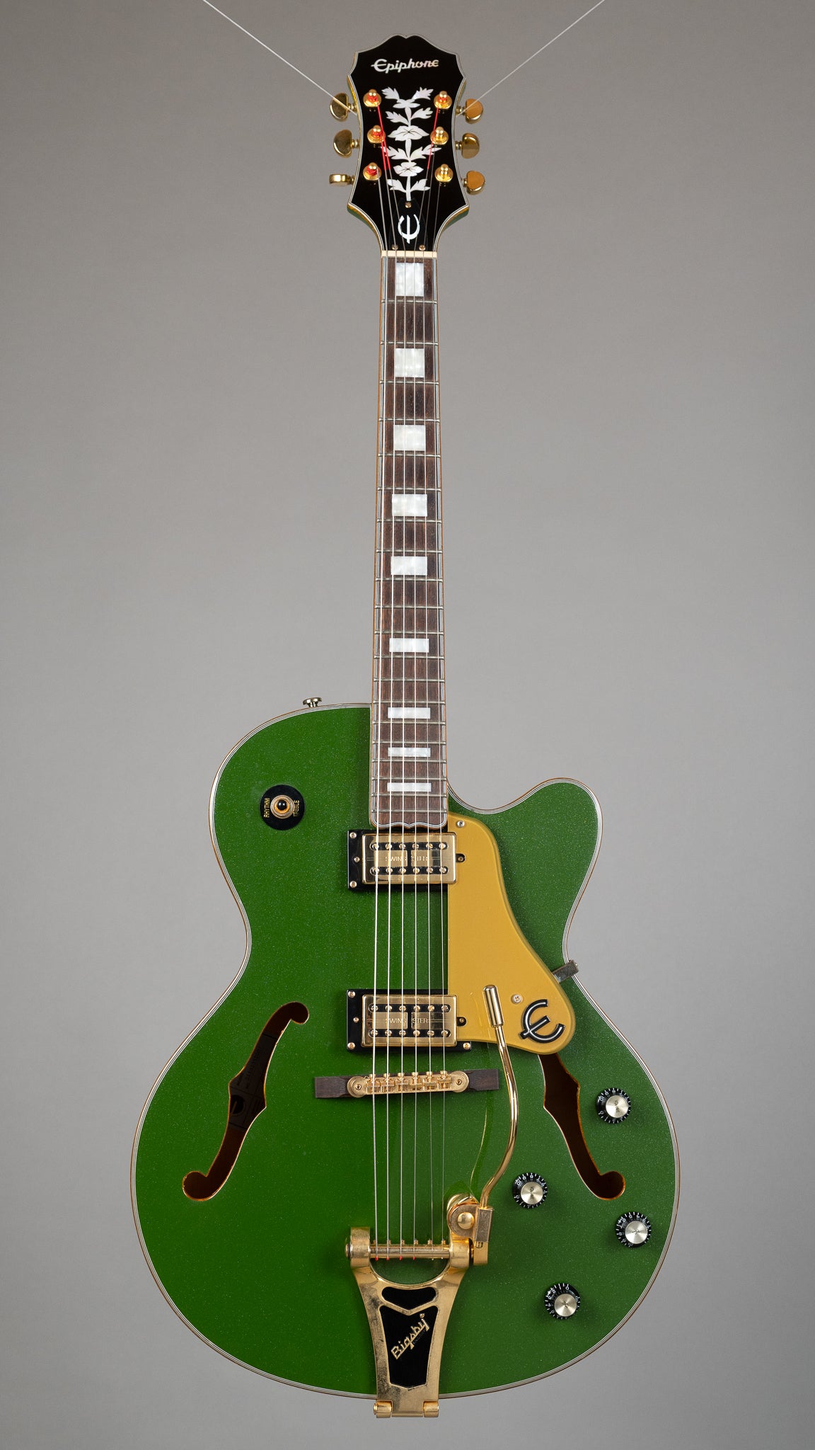 2020's Epiphone Swingster (China, Forest Green Metallic, HSC)