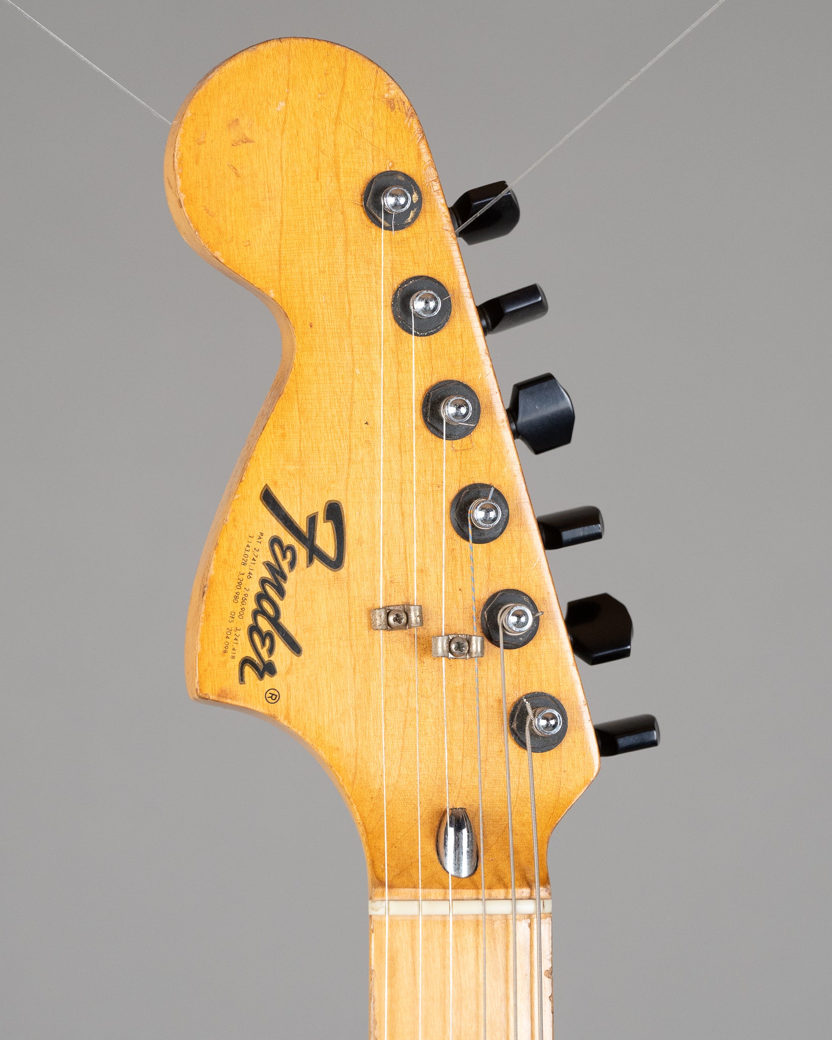 1975 Fender Stratocaster Hardtail Left Hand (USA, Natural, OHSC)