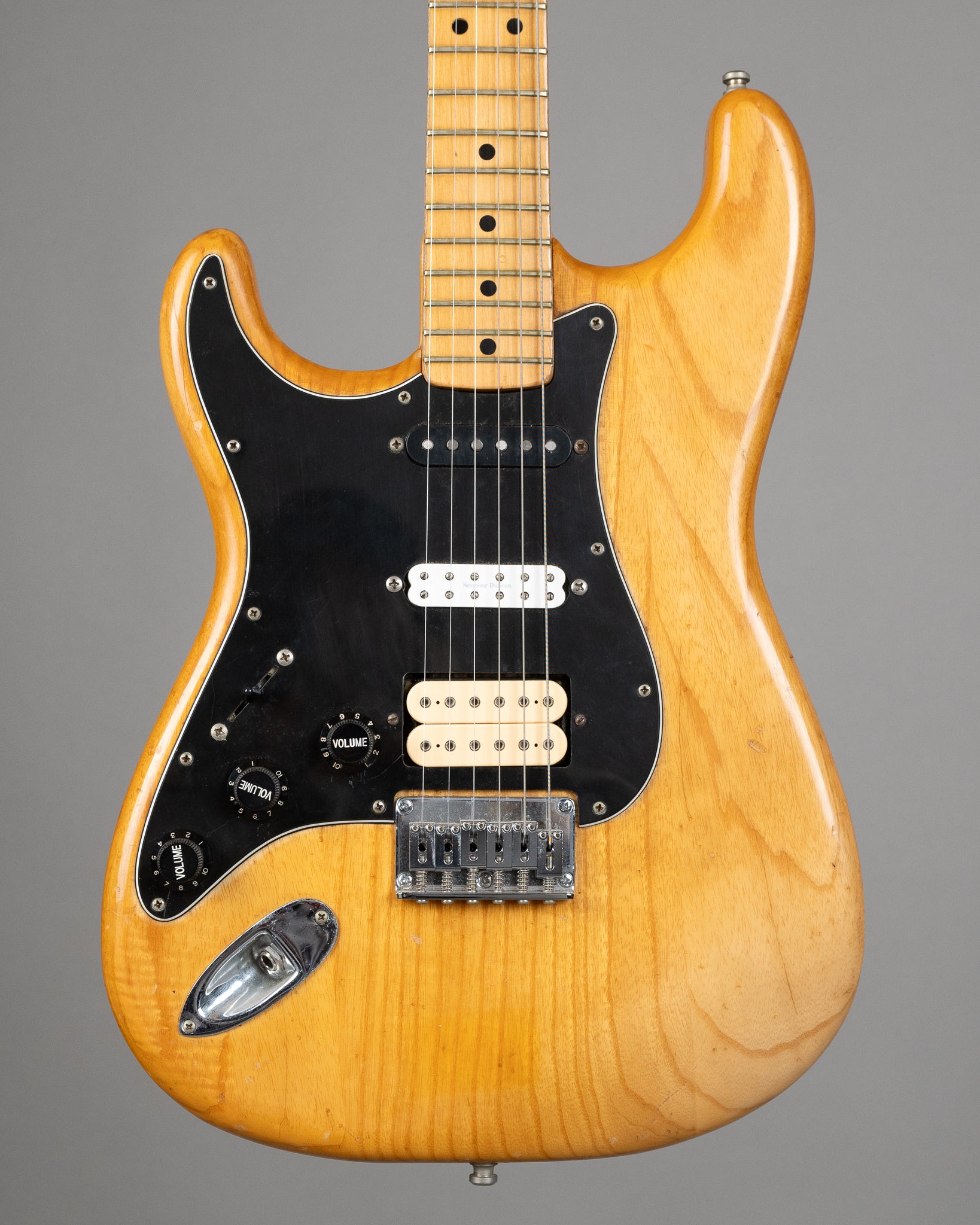 1975 Fender Stratocaster Hardtail Left Hand (USA, Natural, OHSC)