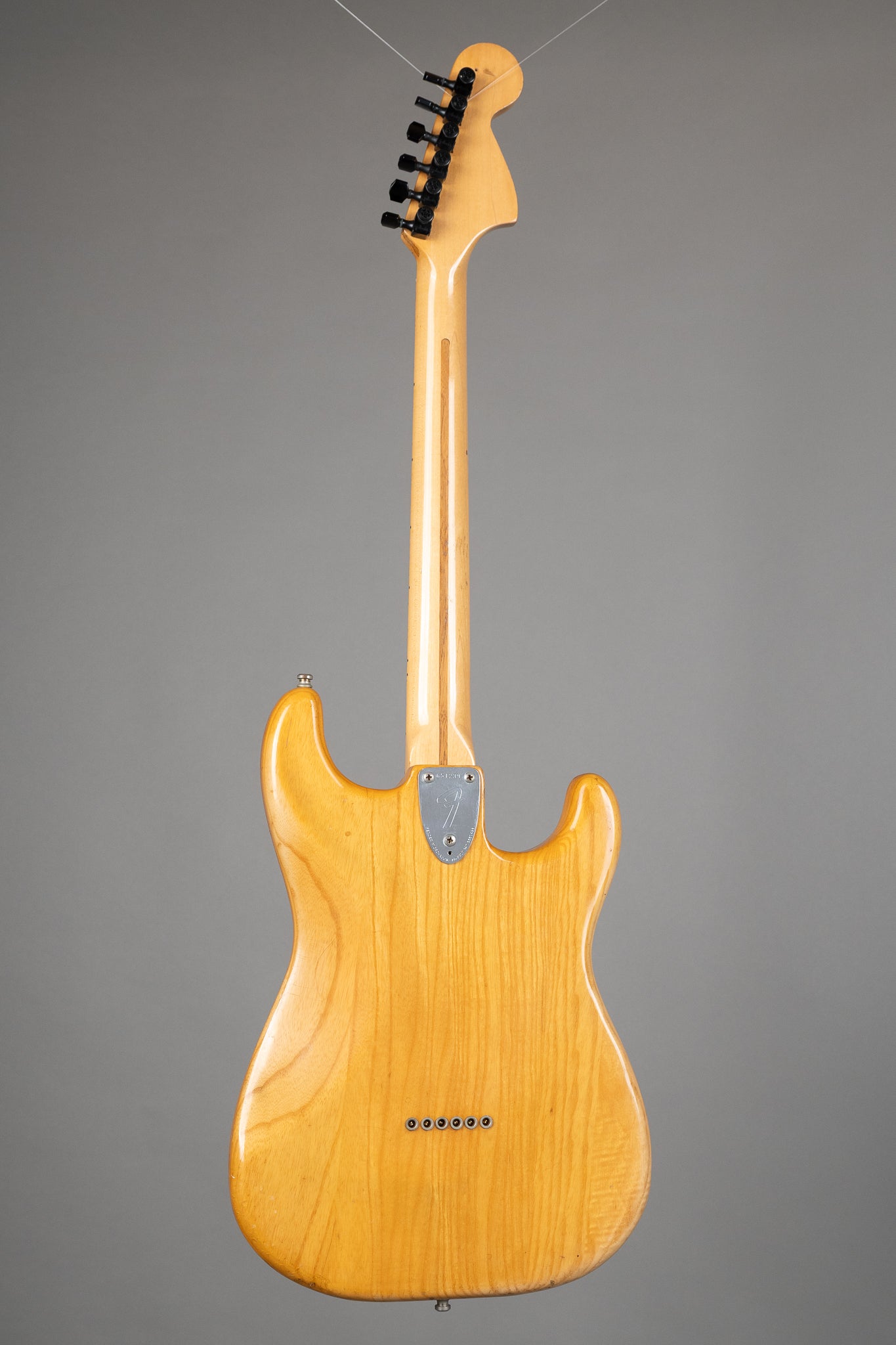 1975 Fender Stratocaster Hardtail Left Hand (USA, Natural, OHSC)