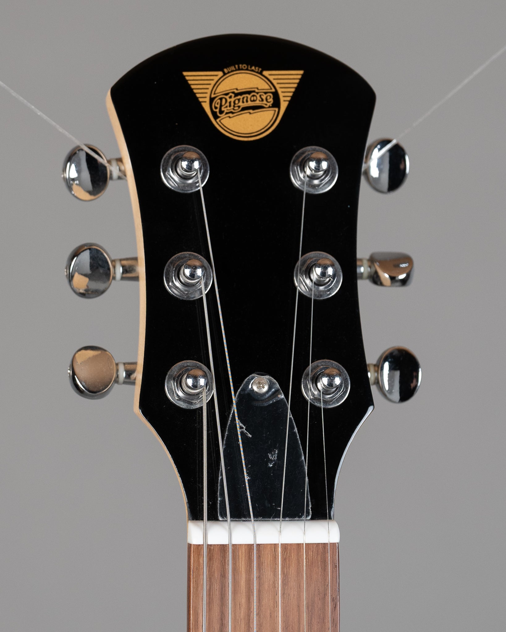 c2020s Pignose PGG-200 MBL Travel Guitar (China, Metallic Blue, OGB)