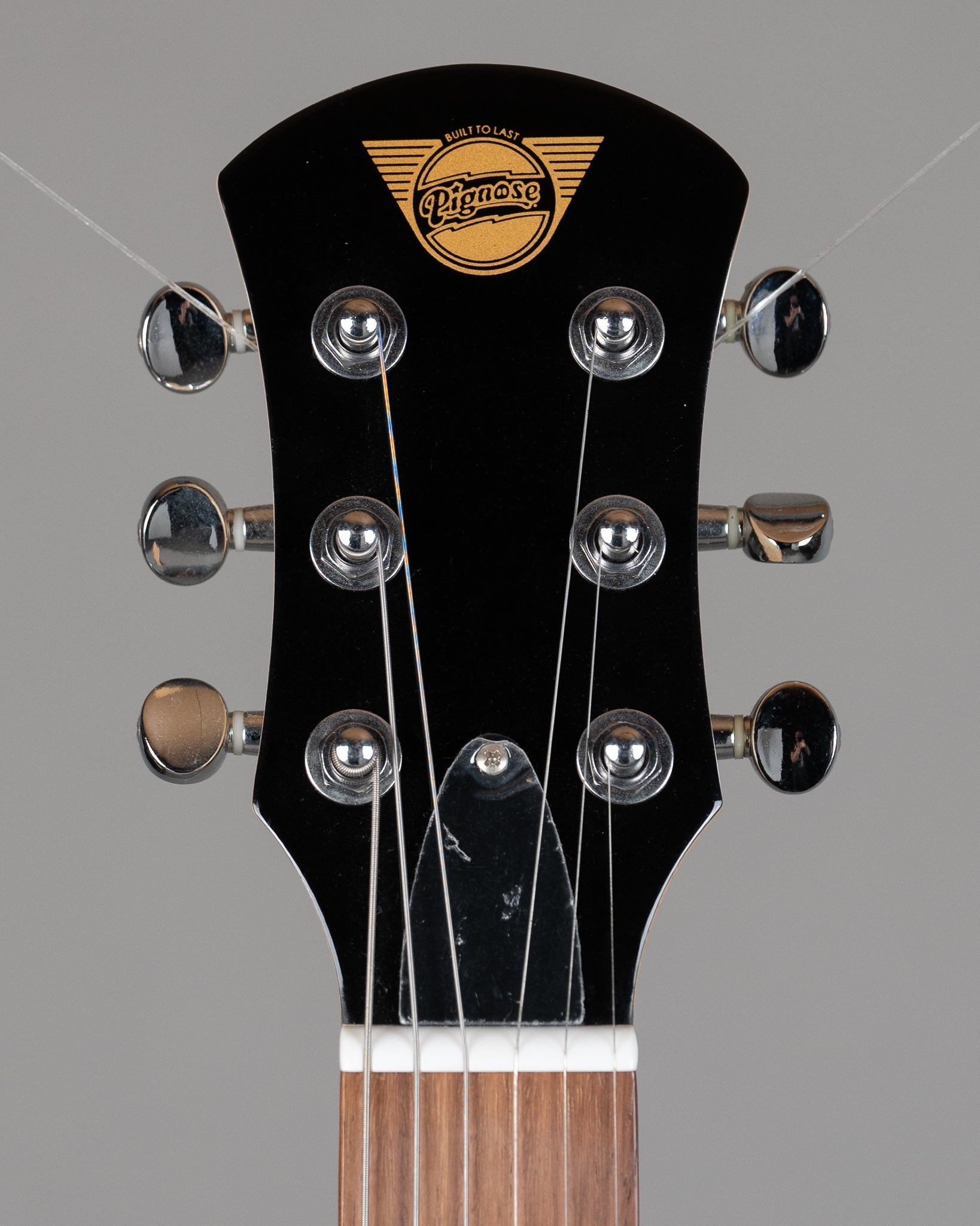 c2020s Pignose PGG-200 MBL Travel Guitar (China, Metallic Blue, OGB)