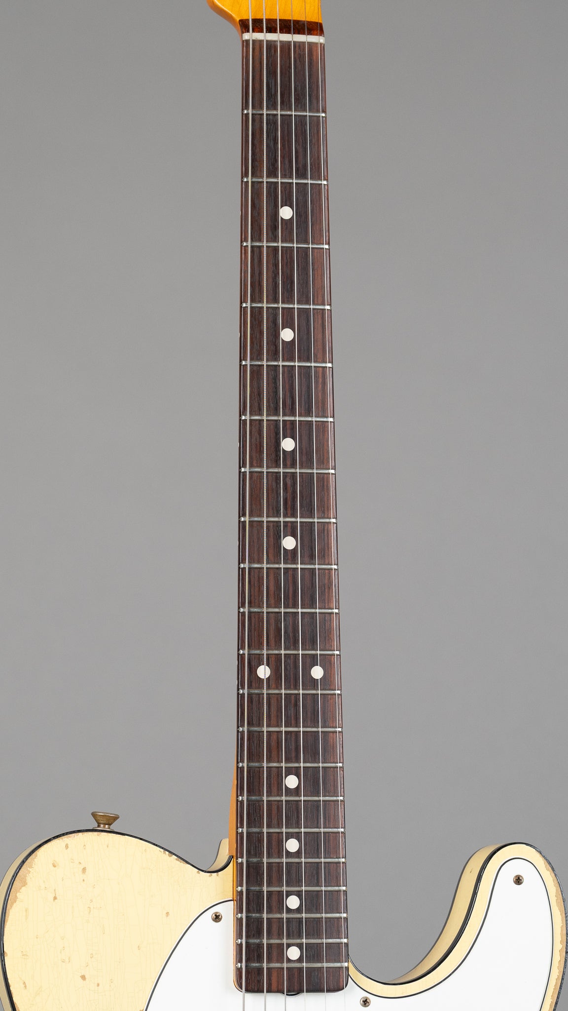 2016 Fender 60's Telecaster Custom Heavy Relic HSS (USA, Aged Vintage White, OHSC)